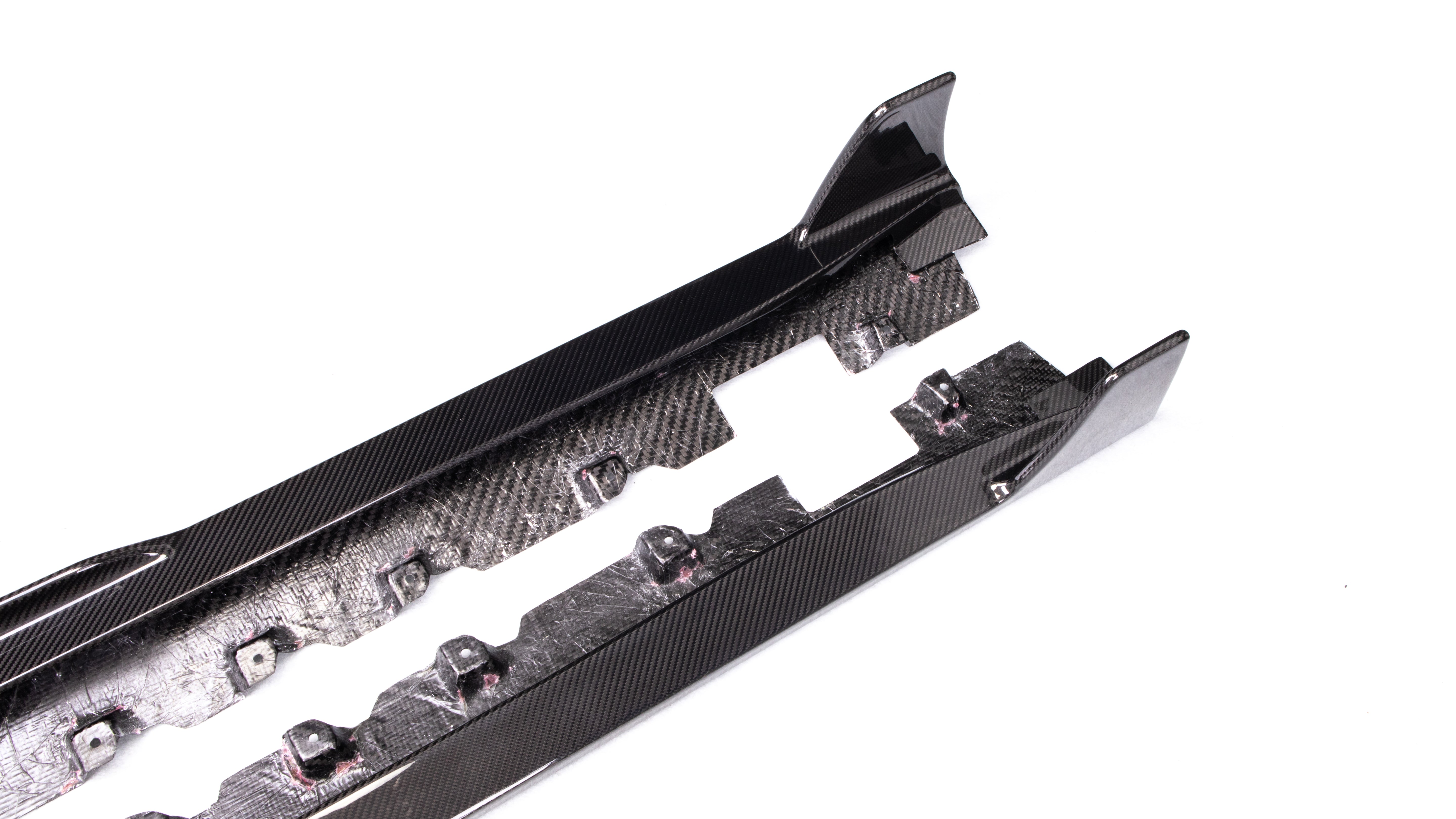 Dry Carbon Fiber SPR Style Side Skirts - Toyota Supra A90
