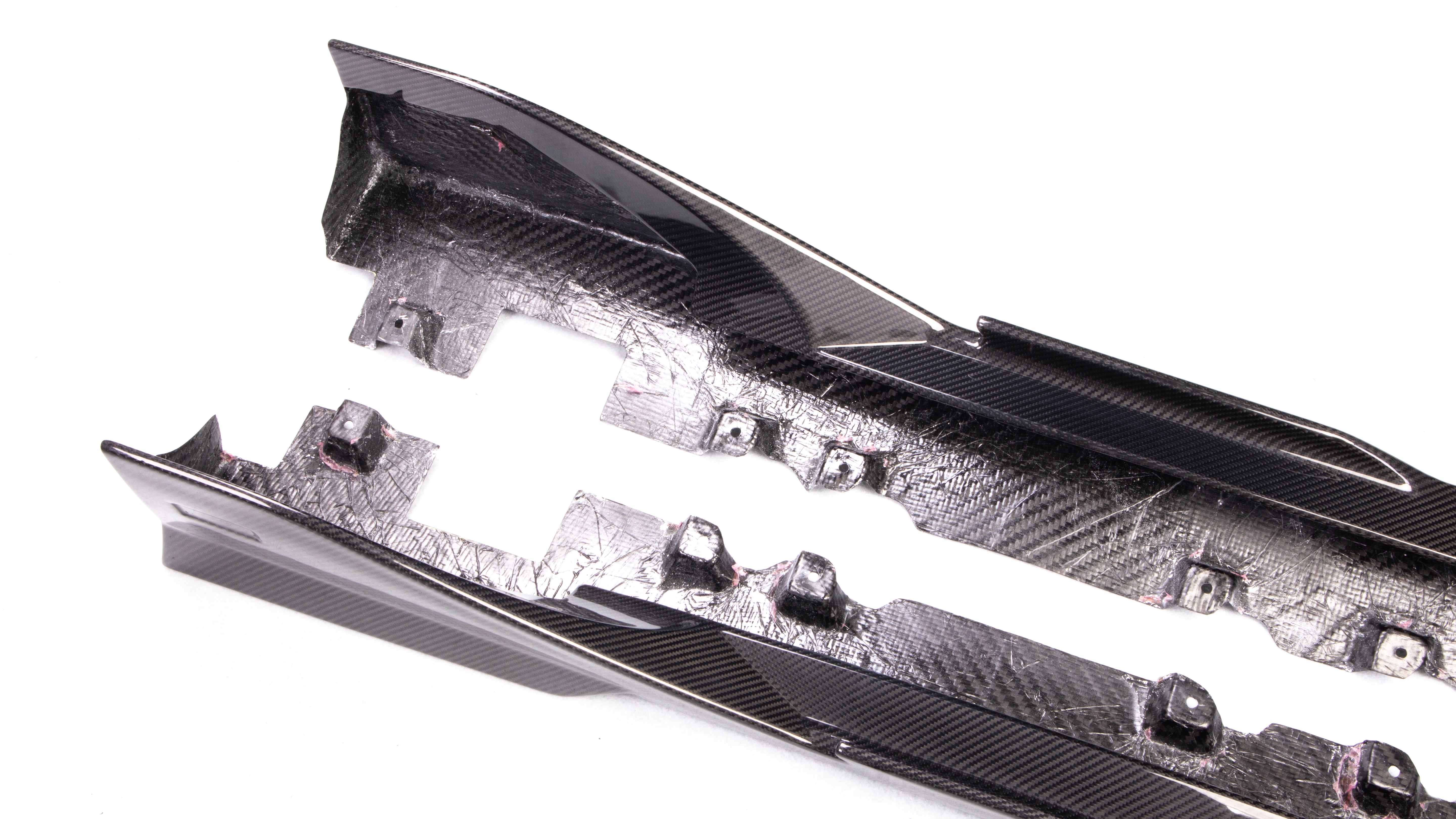 Dry Carbon Fiber SPR Style Side Skirts - Toyota Supra A90