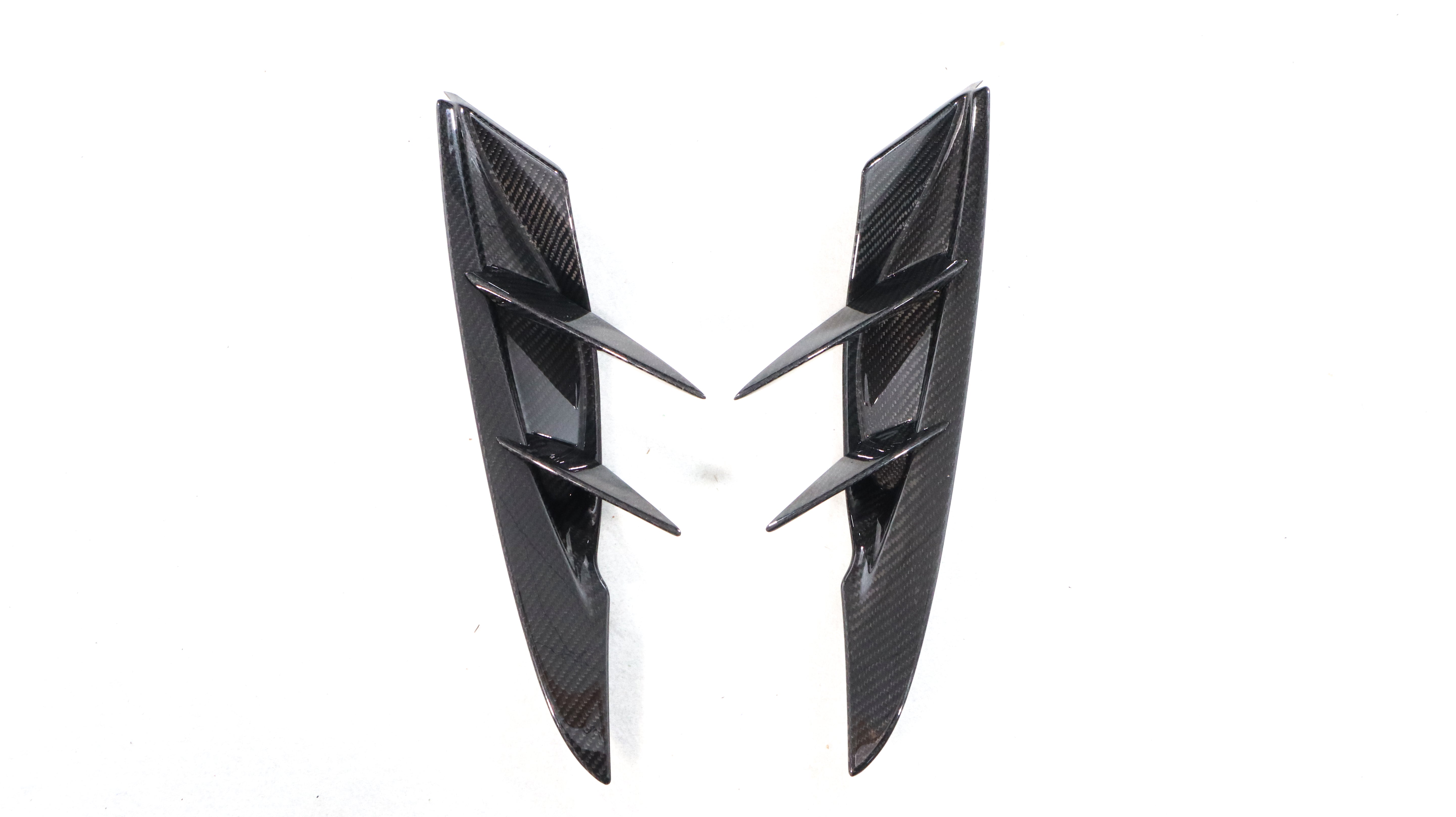 Dry Carbon Fiber Front Bumper Trim - Toyota Supra A90