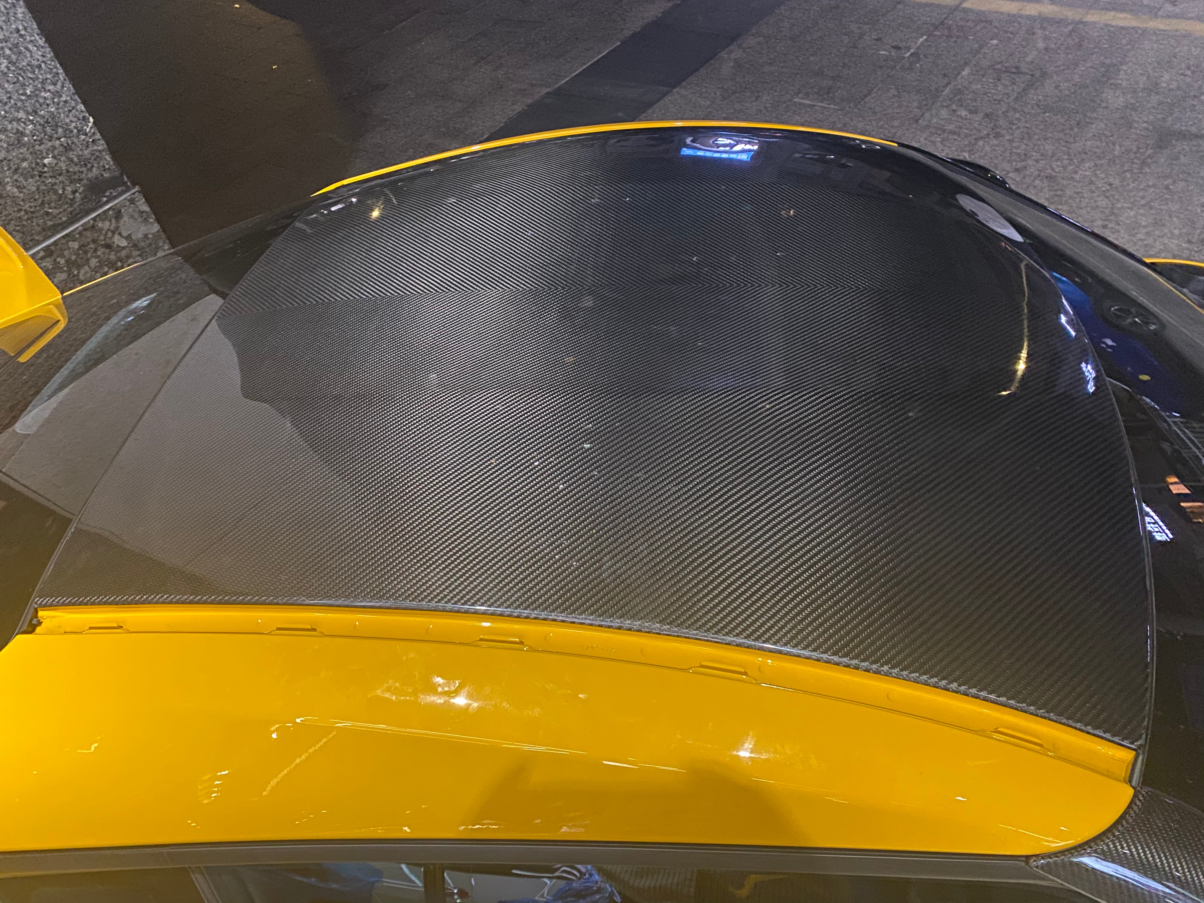 Dry Carbon Fiber Roof Cover - Toyota Supra A90