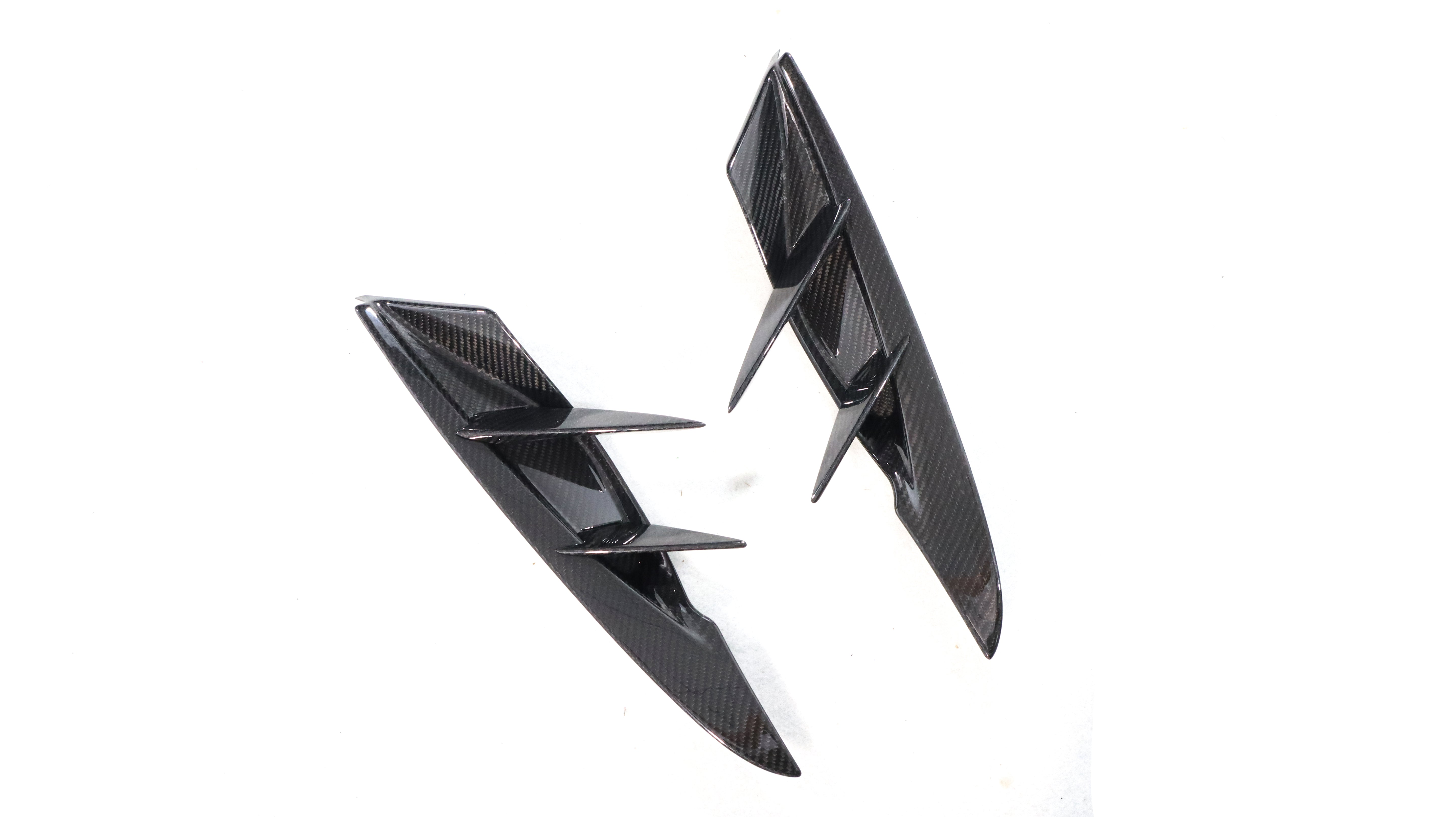 Dry Carbon Fiber Front Bumper Trim - Toyota Supra A90