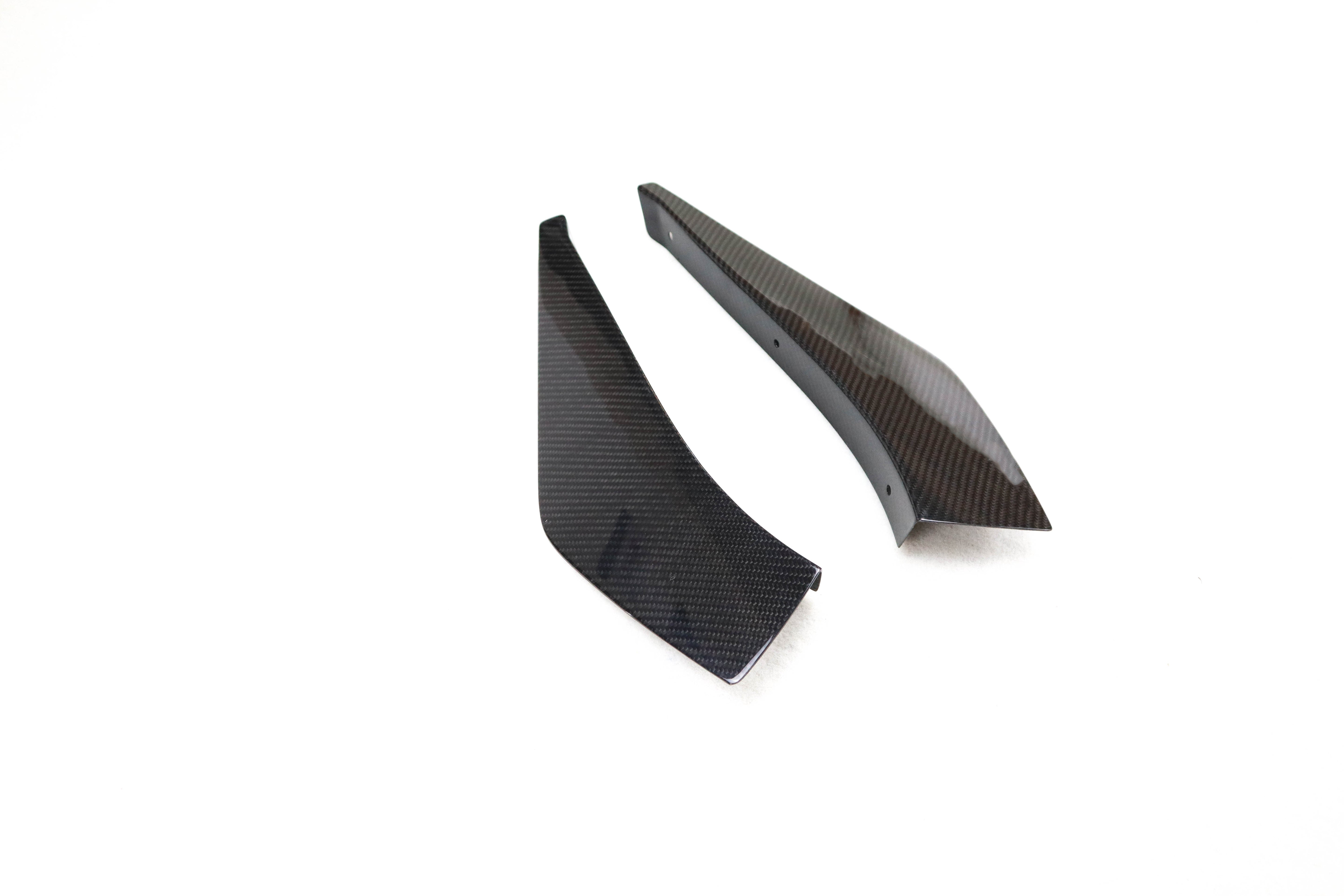 Dry Carbon Fiber Front Canards - Toyota Supra A90