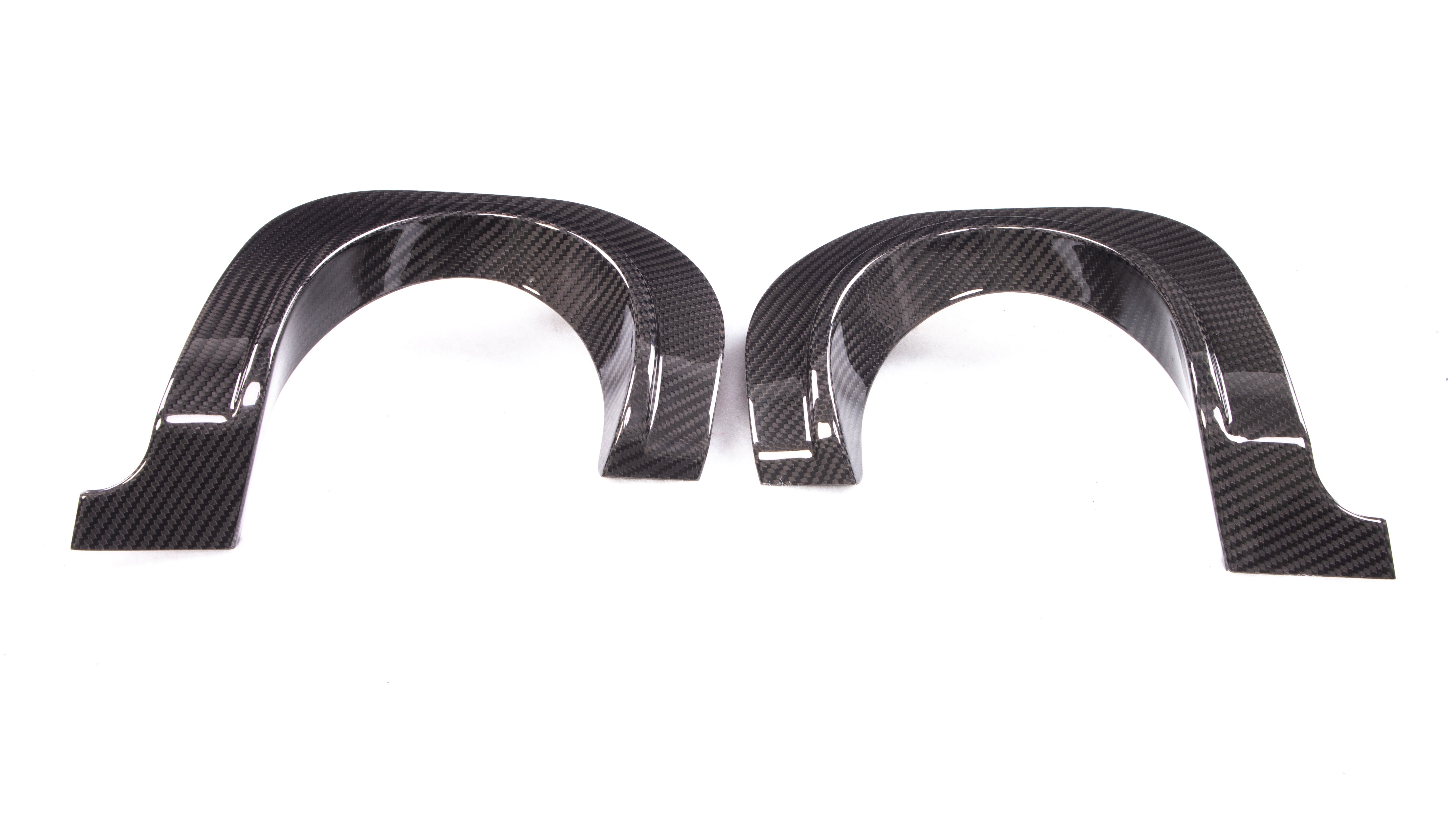 Carbon Fiber Exhaust Tip Trim - Toyota A90 Supra