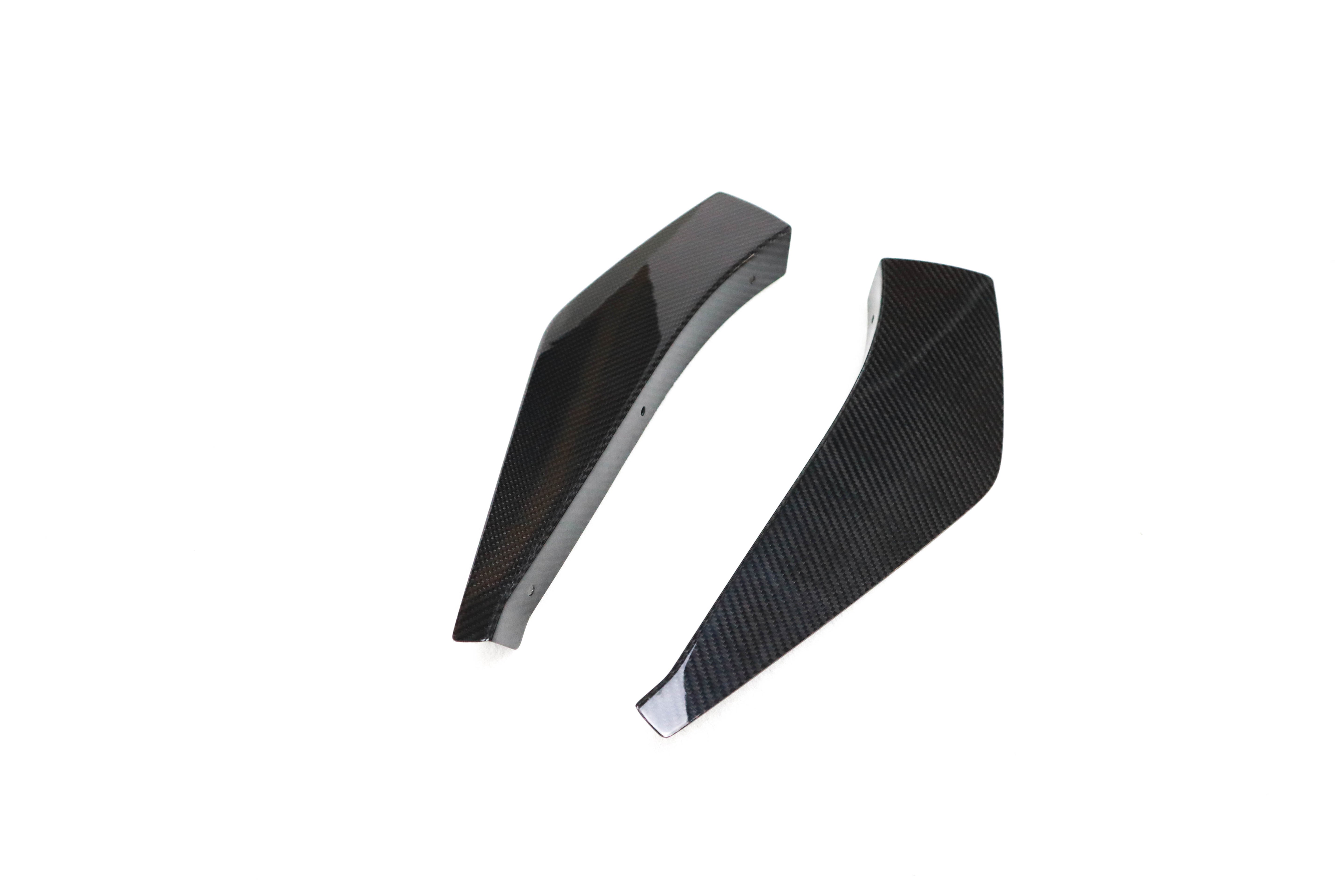 Dry Carbon Fiber Front Canards - Toyota Supra A90