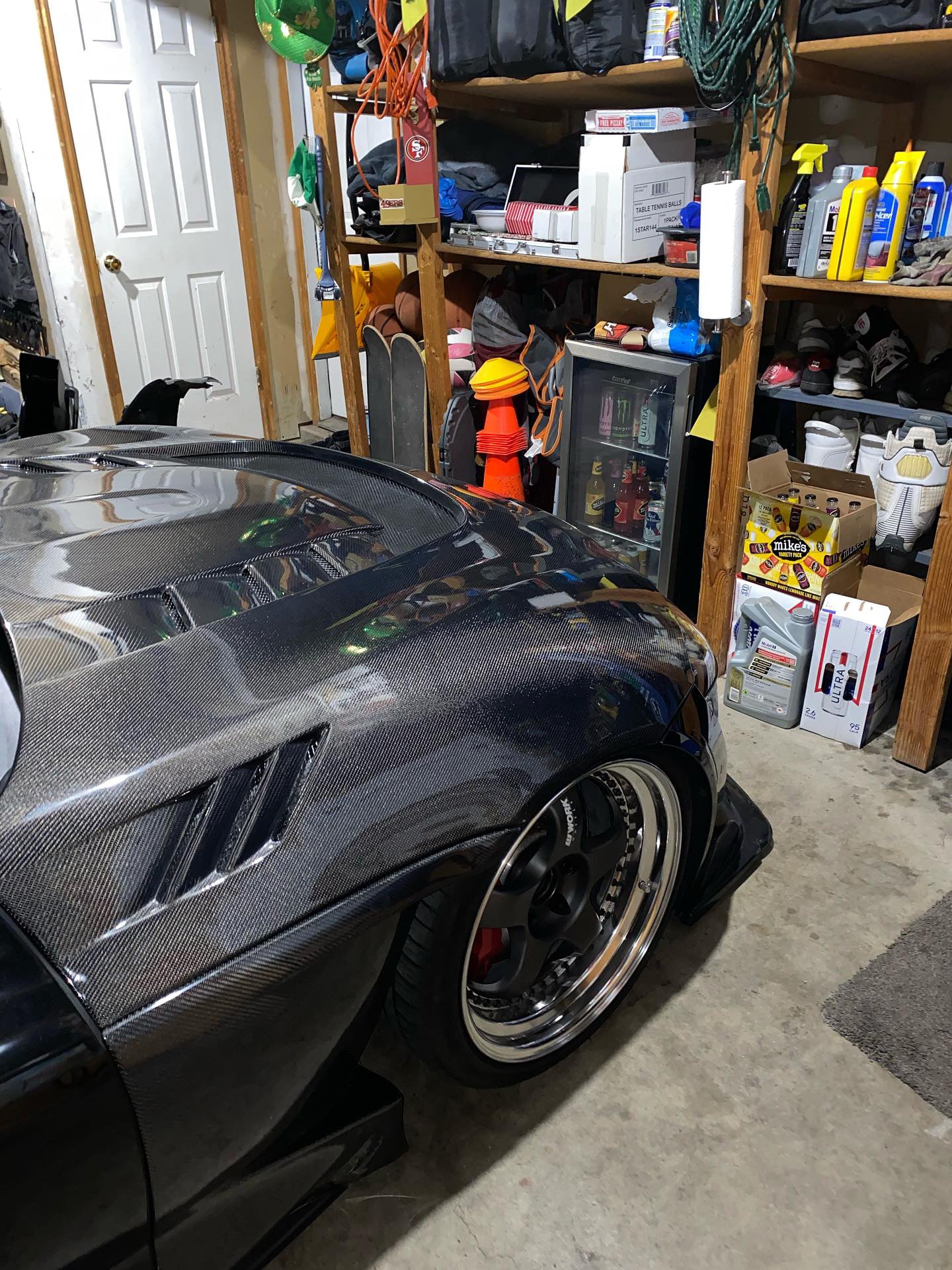 Mk5 Supra EVS Style Carbon Fenders