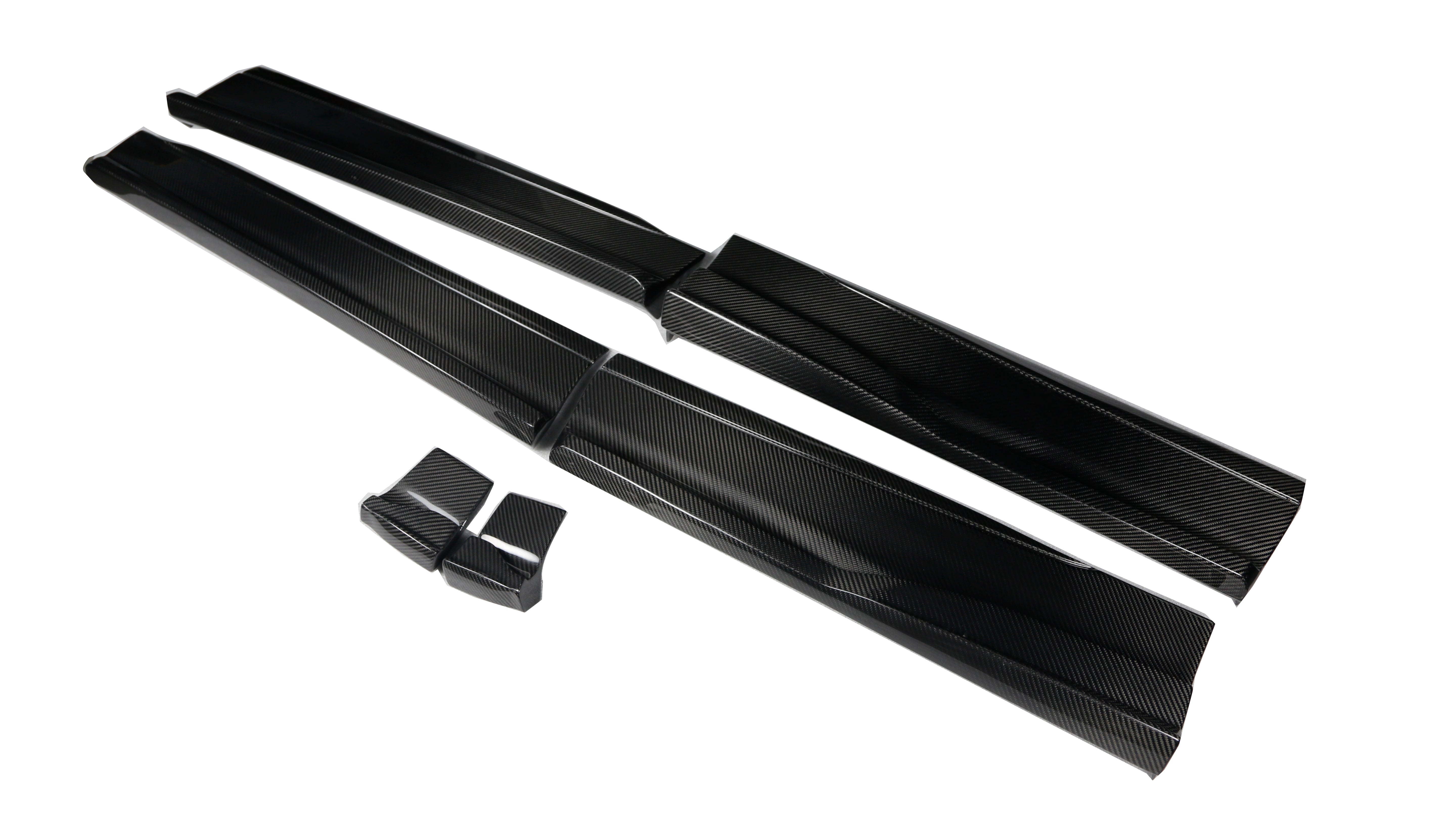 Dry Carbon Fiber TOPS Style Side Skirts - Lamborghini URUS