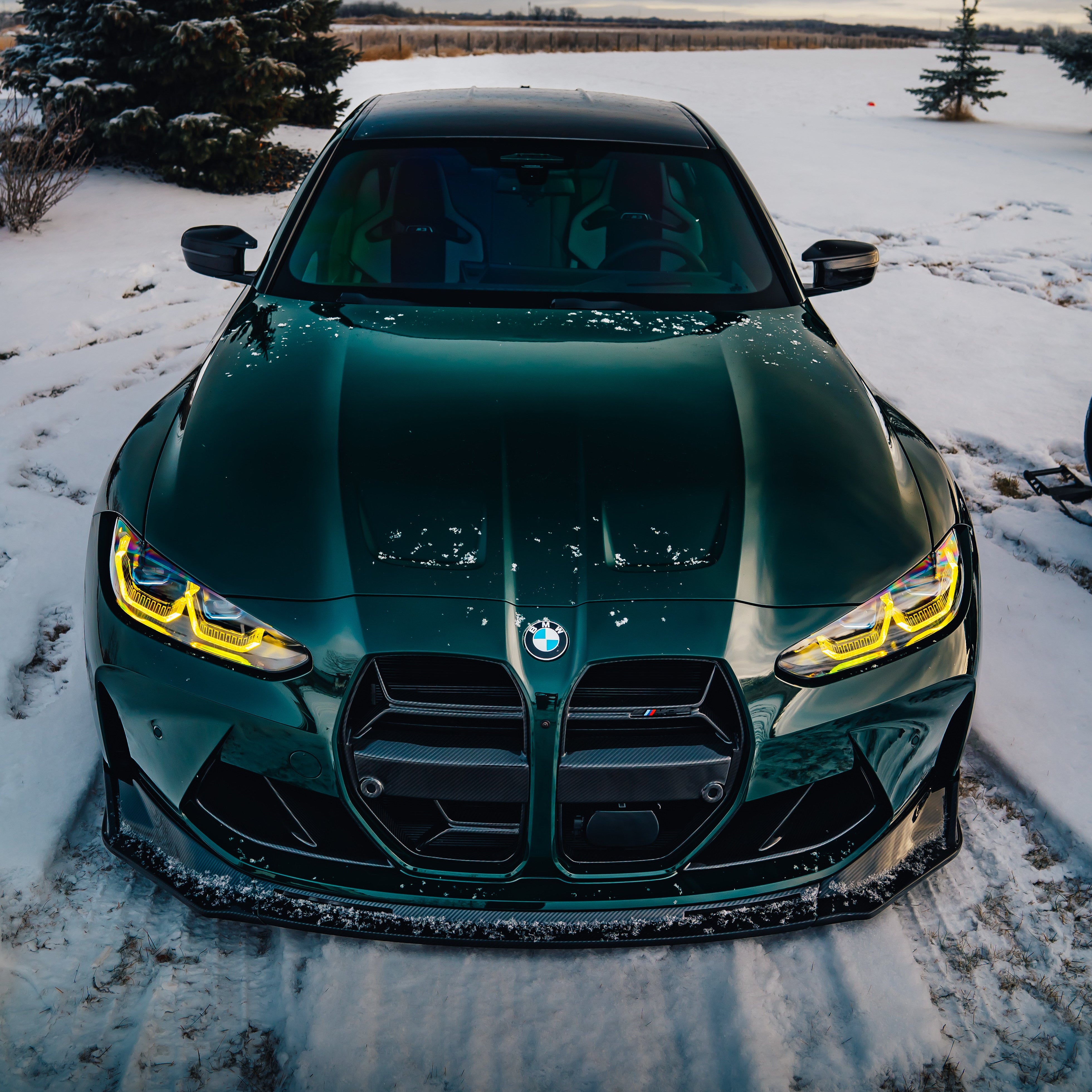 Dry Carbon Fiber CSL Style Front Grill - G80 M3 | G82/G83 M4