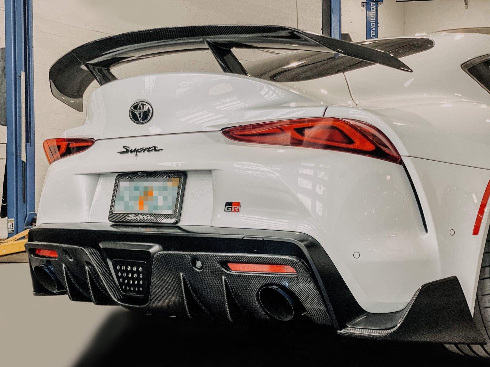 Carbon Fiber AG Style Rear Diffuser - Toyota Supra A90