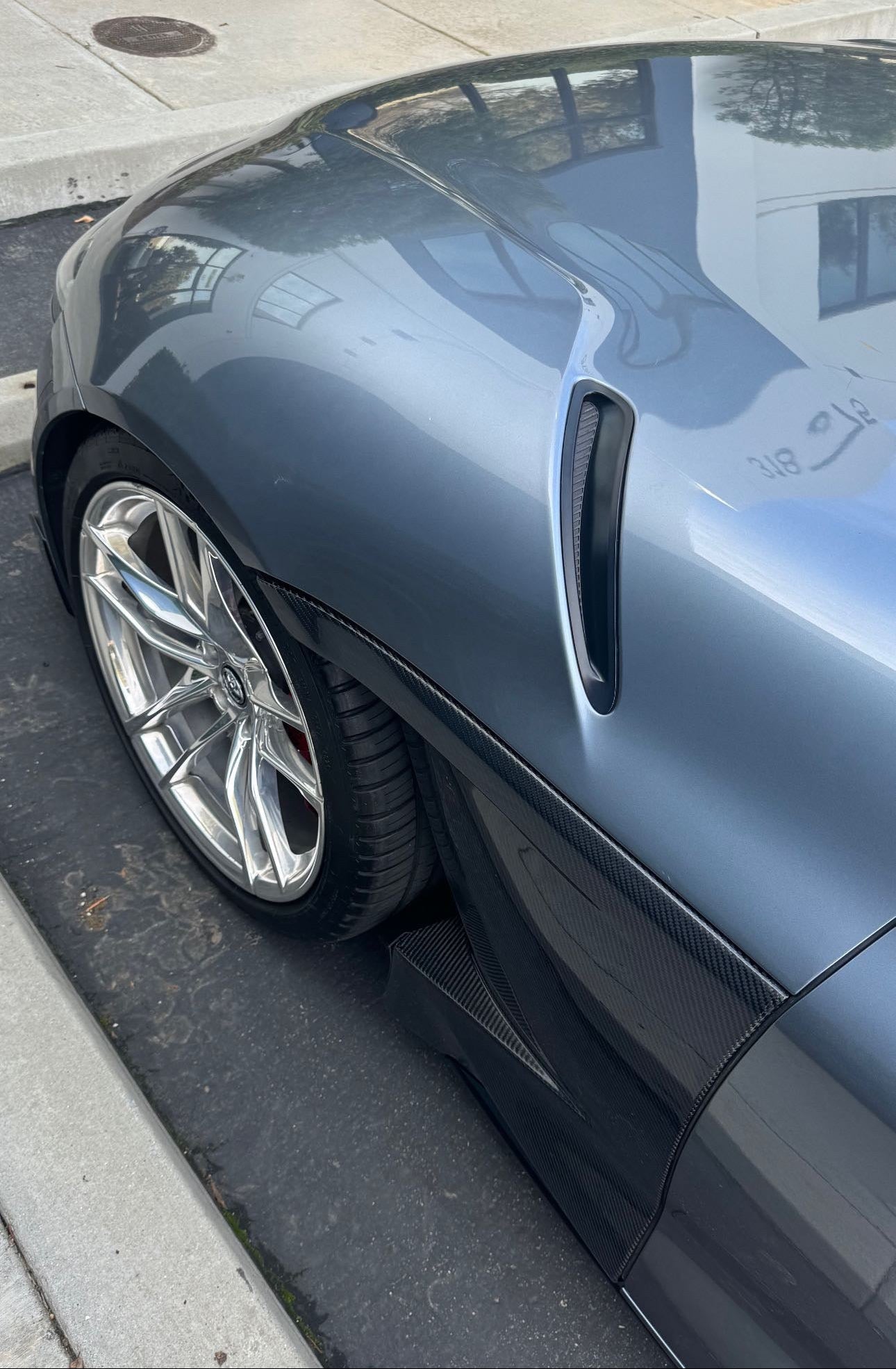 Mk5 Supra EVS Style Carbon Fenders