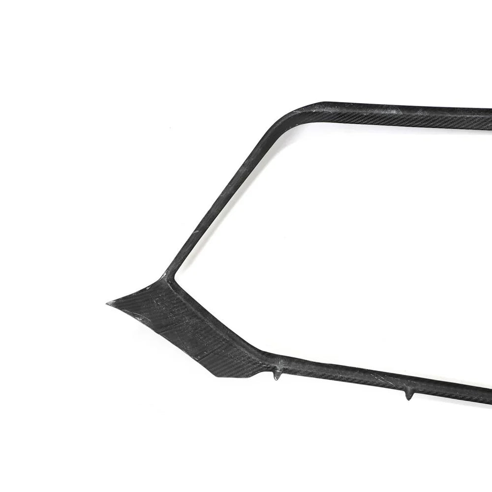 Dry Carbon Fiber Front Grill Trim - Audi RS7 (C8)