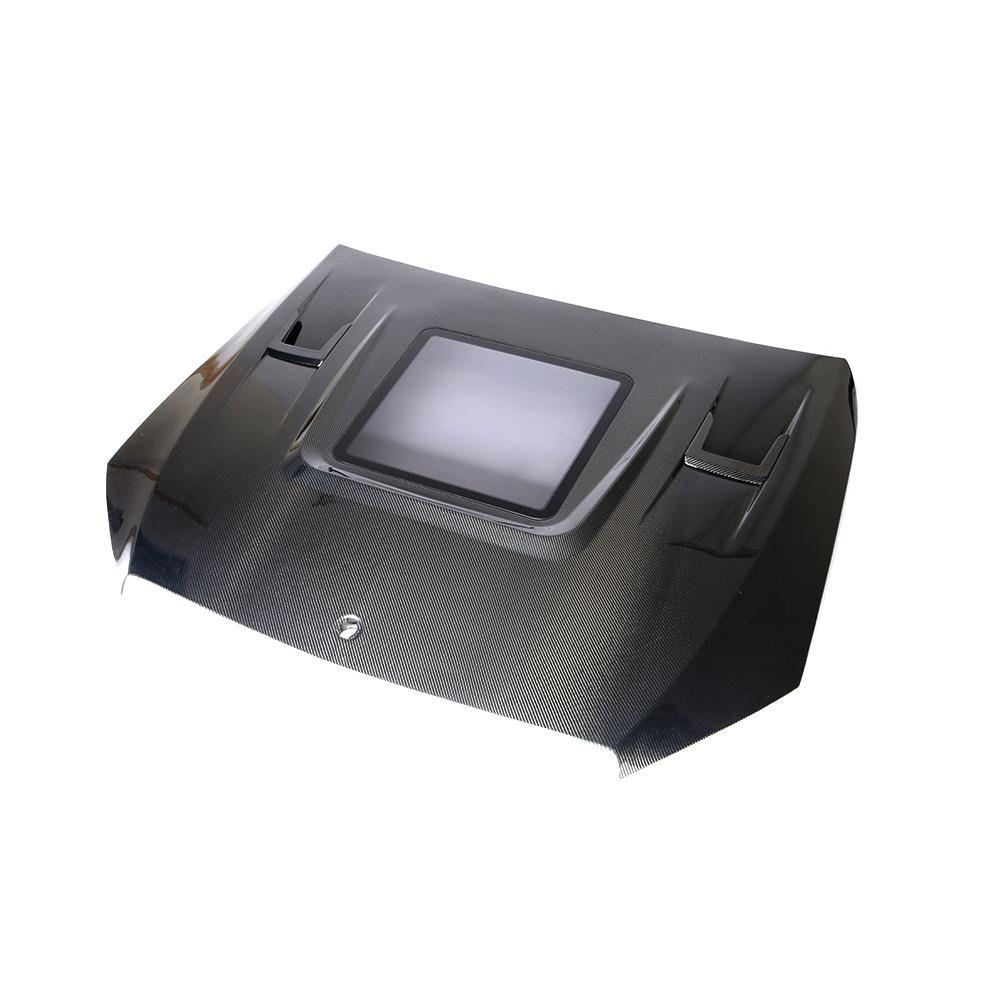 Carbon Fiber IMP Style Transparent Hood - C63s W205