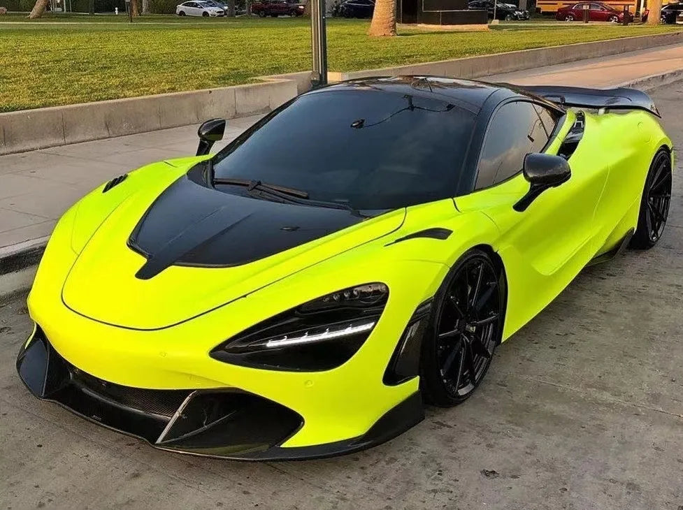 Dry Carbon Fiber V-Style Front Fenders - Mclaren 720s