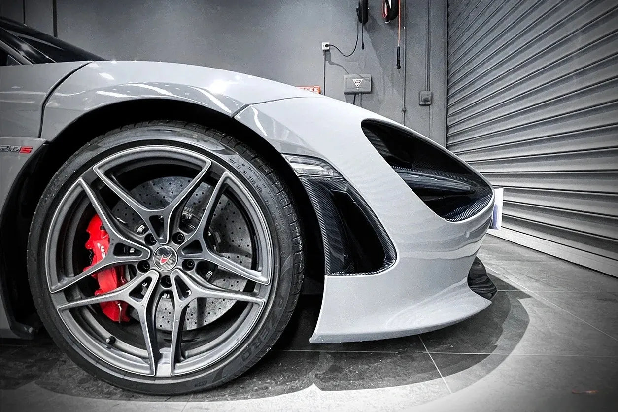 Dry Carbon Fiber OEM Style Front Intake Vents - McLaren 720s