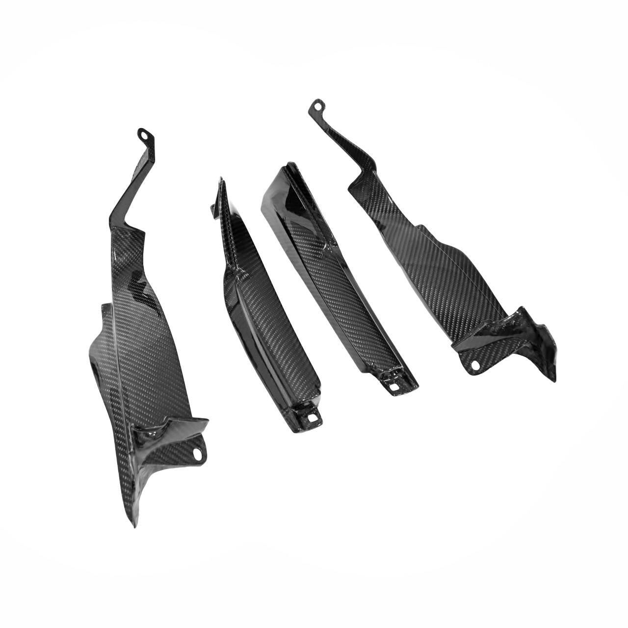 Dry Carbon Fiber Front Vents + Support Brackets - Mclaren 720s