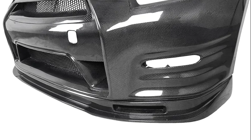 Full Carbon Fiber DBA Front Bumper - R35 GTR