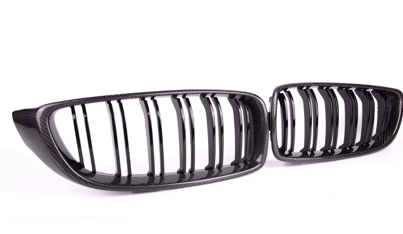 F30 Carbon Fiber Dual Slat Grills