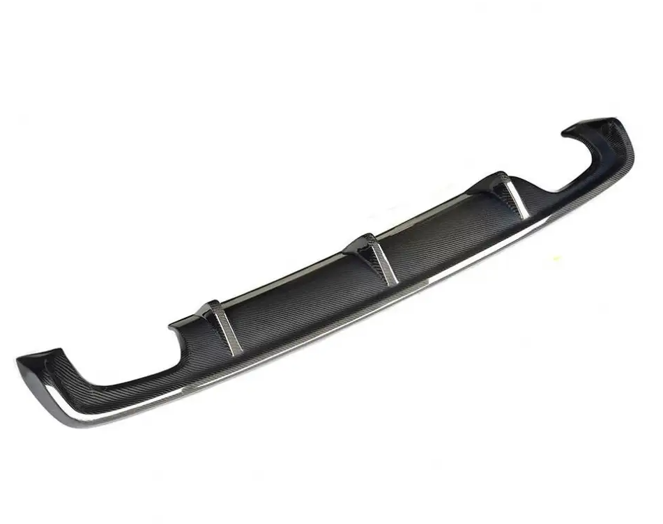 Audi A3 Carbon Fiber Rear Diffuser V2