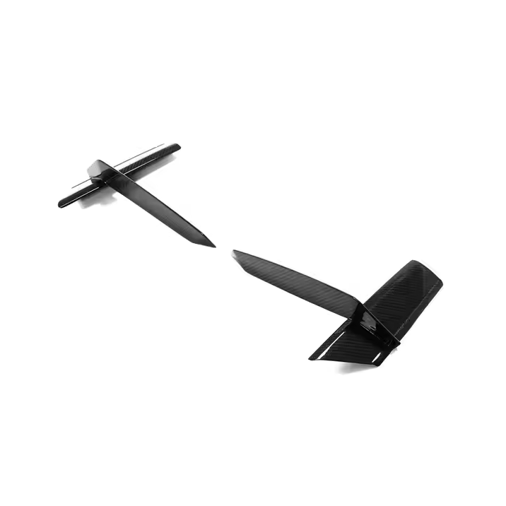 Dry Carbon Fiber Front Grill Garnish - Audi RS7 (4K8)