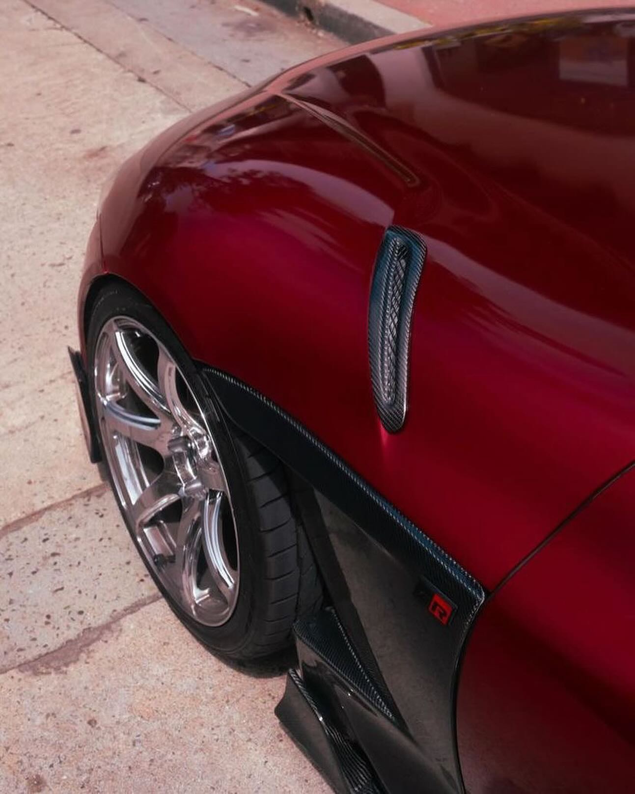 Mk5 Supra EVS Style Carbon Fenders