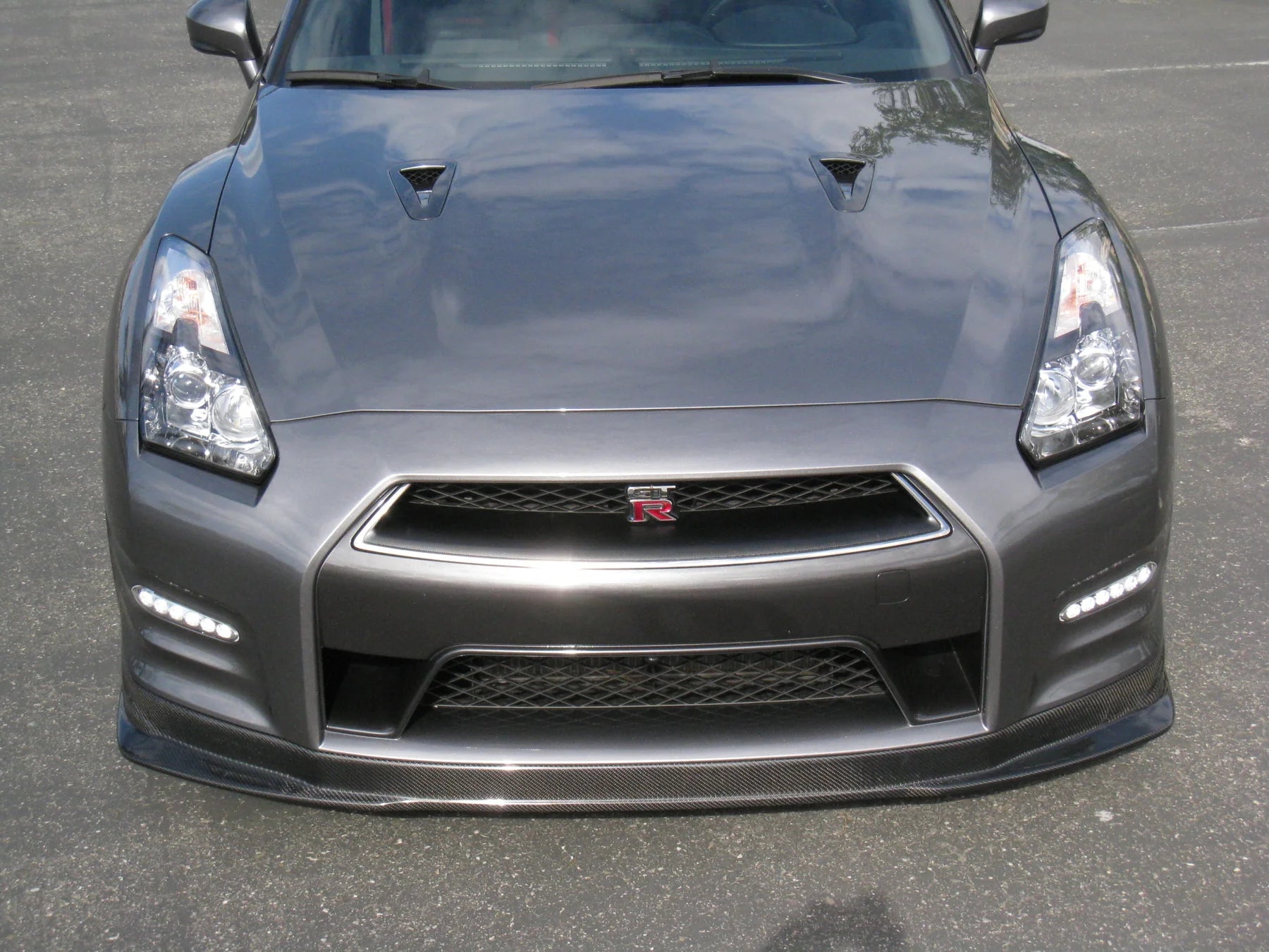 Carbon Fiber K-Style Front Lip - R35 GTR (12-16)