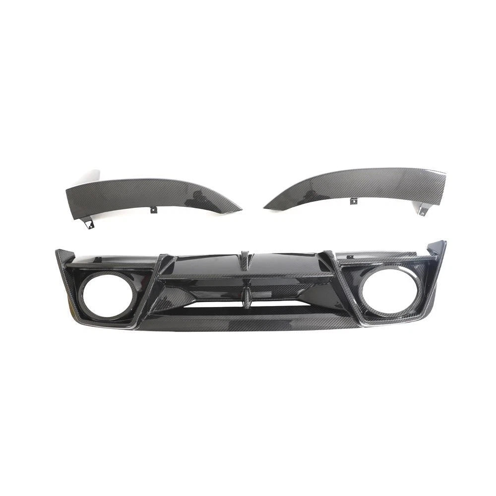 Dry Carbon Fiber Rear Diffuser - Porsche 911 992 Turbo/Turbo S
