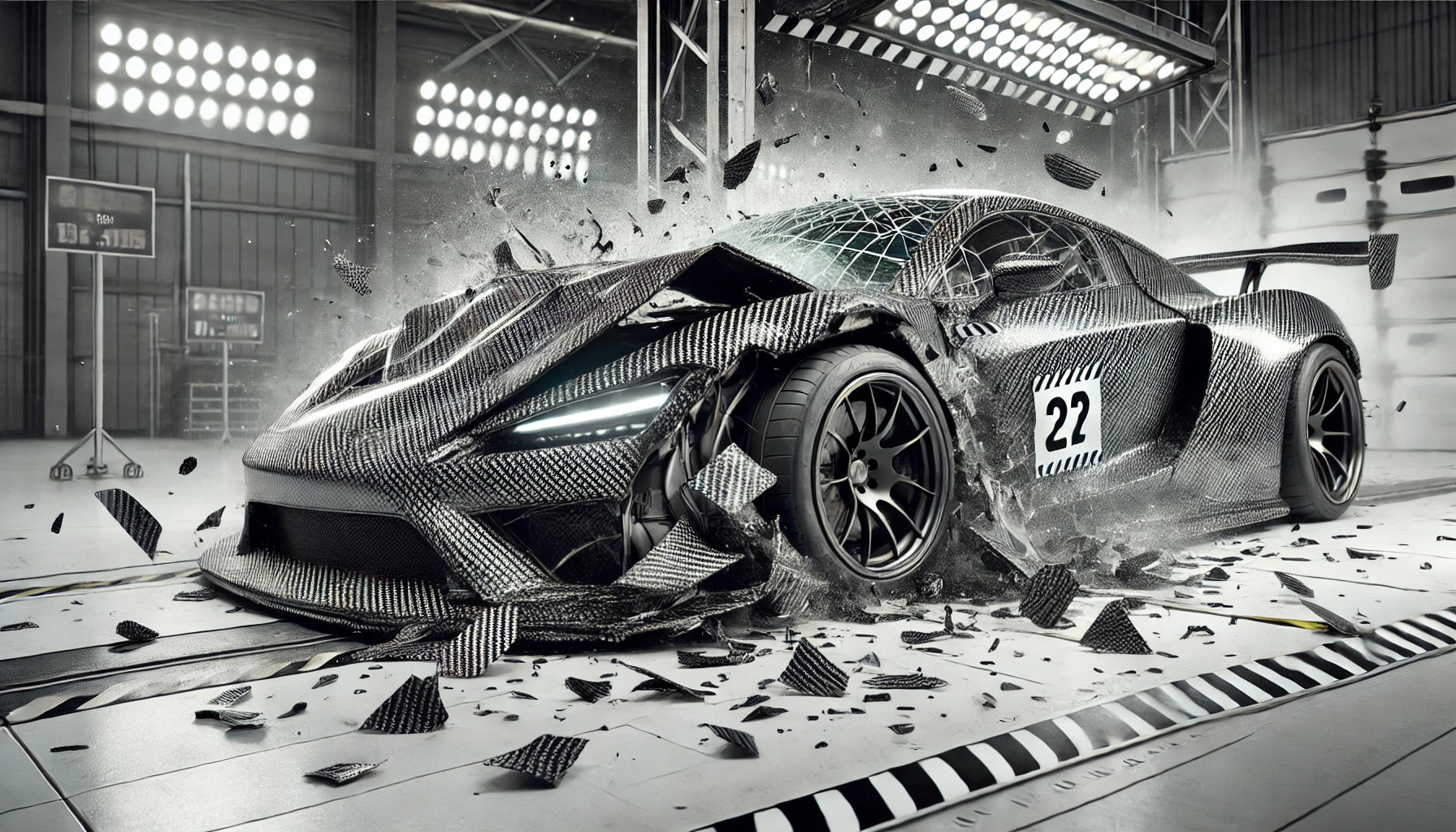 Safety Tests: Carbon Fiber Cars in Crash Scenarios