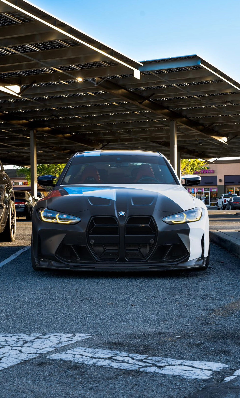 Dry Carbon Fiber V-Style Front Lip - G80 M3 | G82/G83 M4