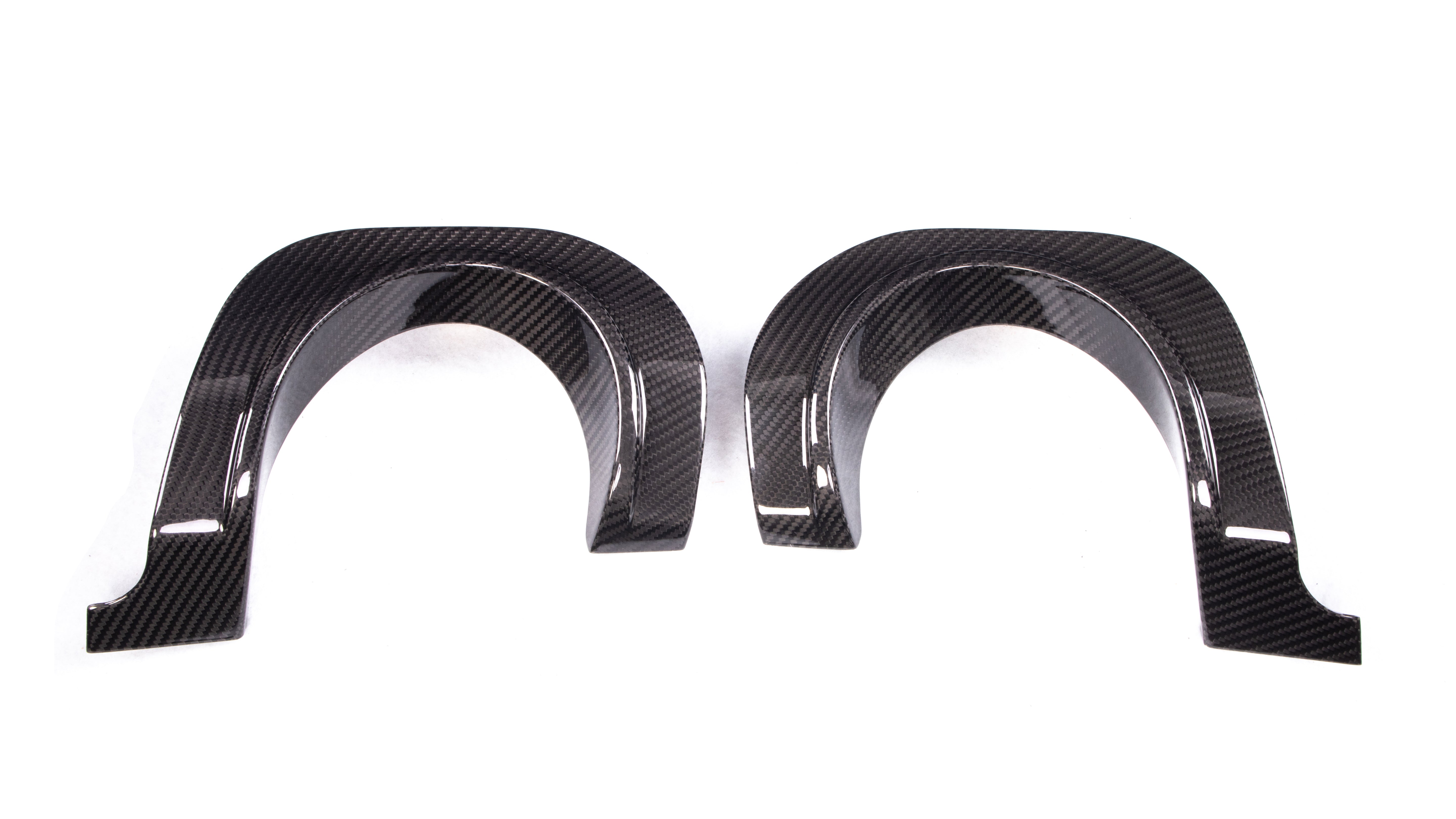 Carbon Fiber Exhaust Tip Trim - Toyota A90 Supra