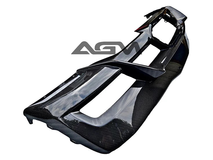 AGM C8 Corvette Z06 / Center Exhaust Carbon Fiber Rear Diffuser