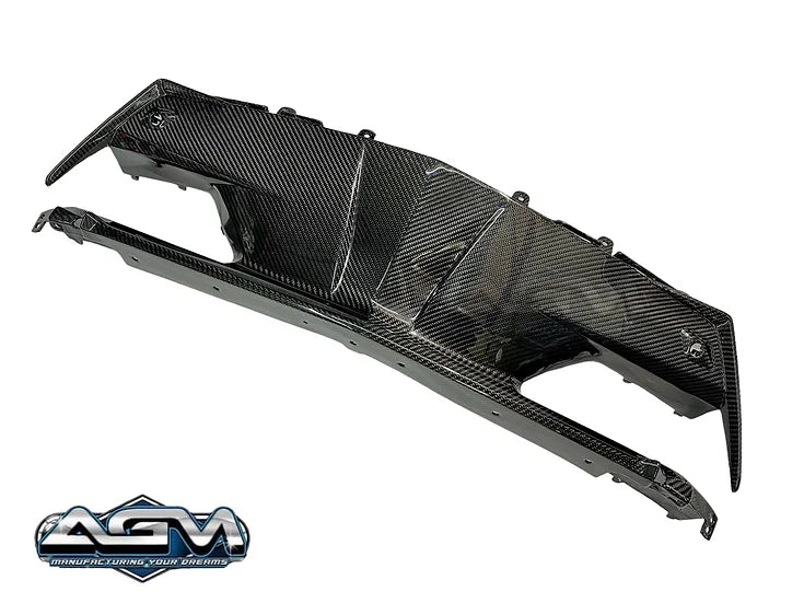 AGM C8 Corvette Carbon Fiber Front Fascia Panel