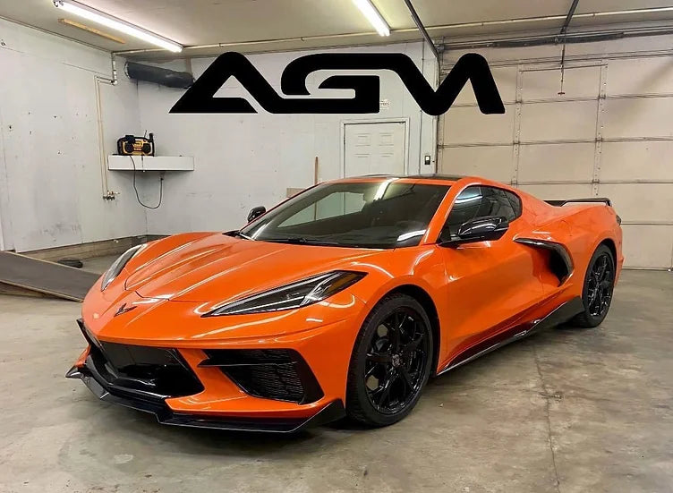 AGM C8 Corvette Carbon Flash Painted “5VM” Full Aero Kit - 5W8