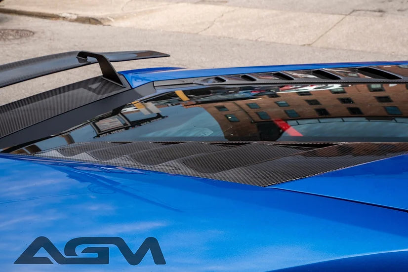 AGM Lamborghini Huracan Carbon Fiber Engine Hatch Vents