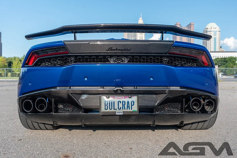 AGM Lamborghini Huracan LP 580/610 Carbon Stealth Blade Spoiler