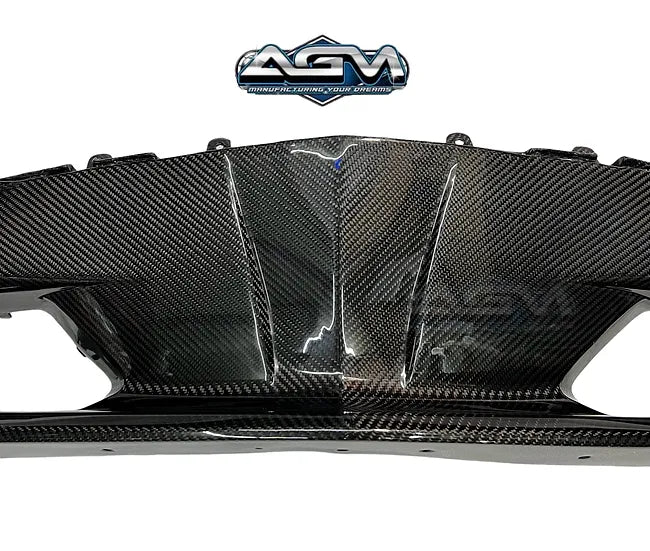 AGM C8 Corvette Carbon Fiber Front Fascia Panel