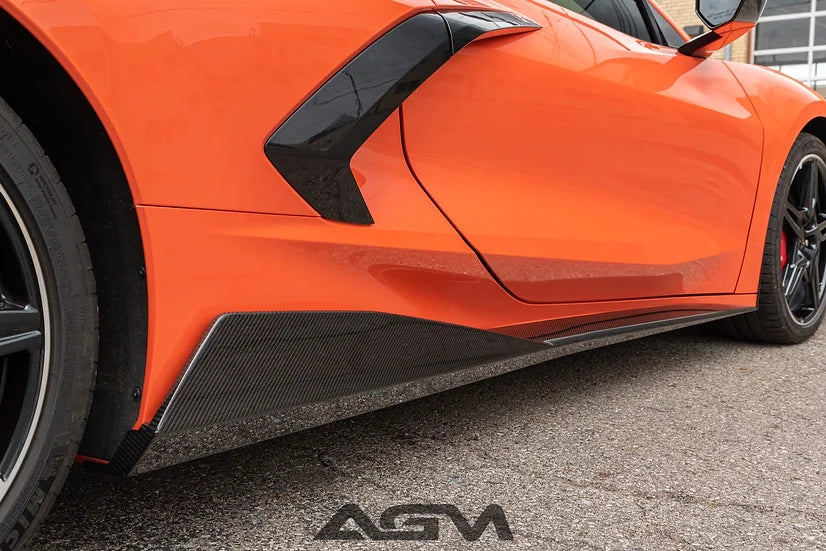 AGM C8 Corvette Visible Carbon Fiber “5VM” Full Aero Kit