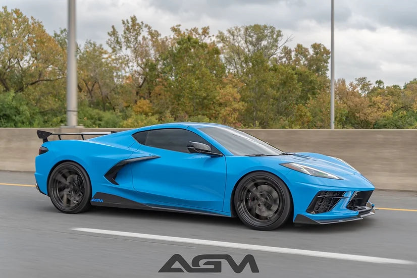 AGM C8 Corvette Visible Carbon Fiber “5VM” Full Aero Kit