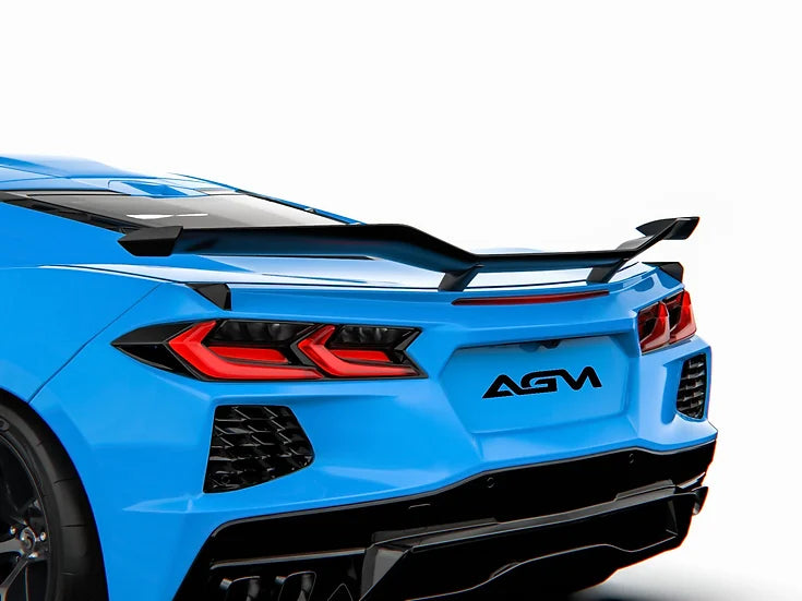 AGM C8 Corvette Carbon Fiber Z06 Style Spoiler (for Stingray)