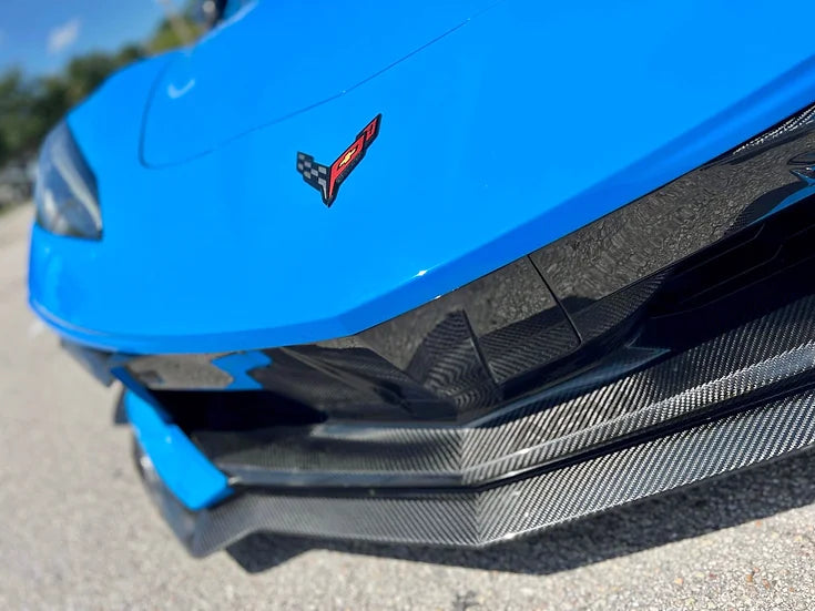 AGM C8 Corvette Carbon Fiber Front Fascia Panel