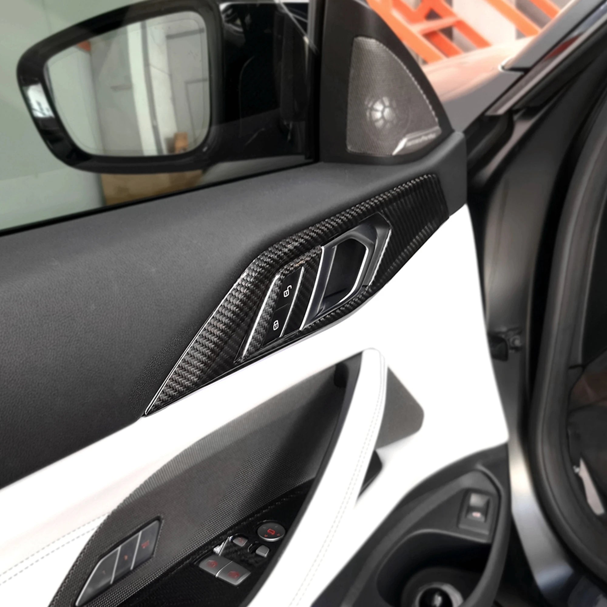 Dry Carbon Fiber Interior Door Trim - G82 M4