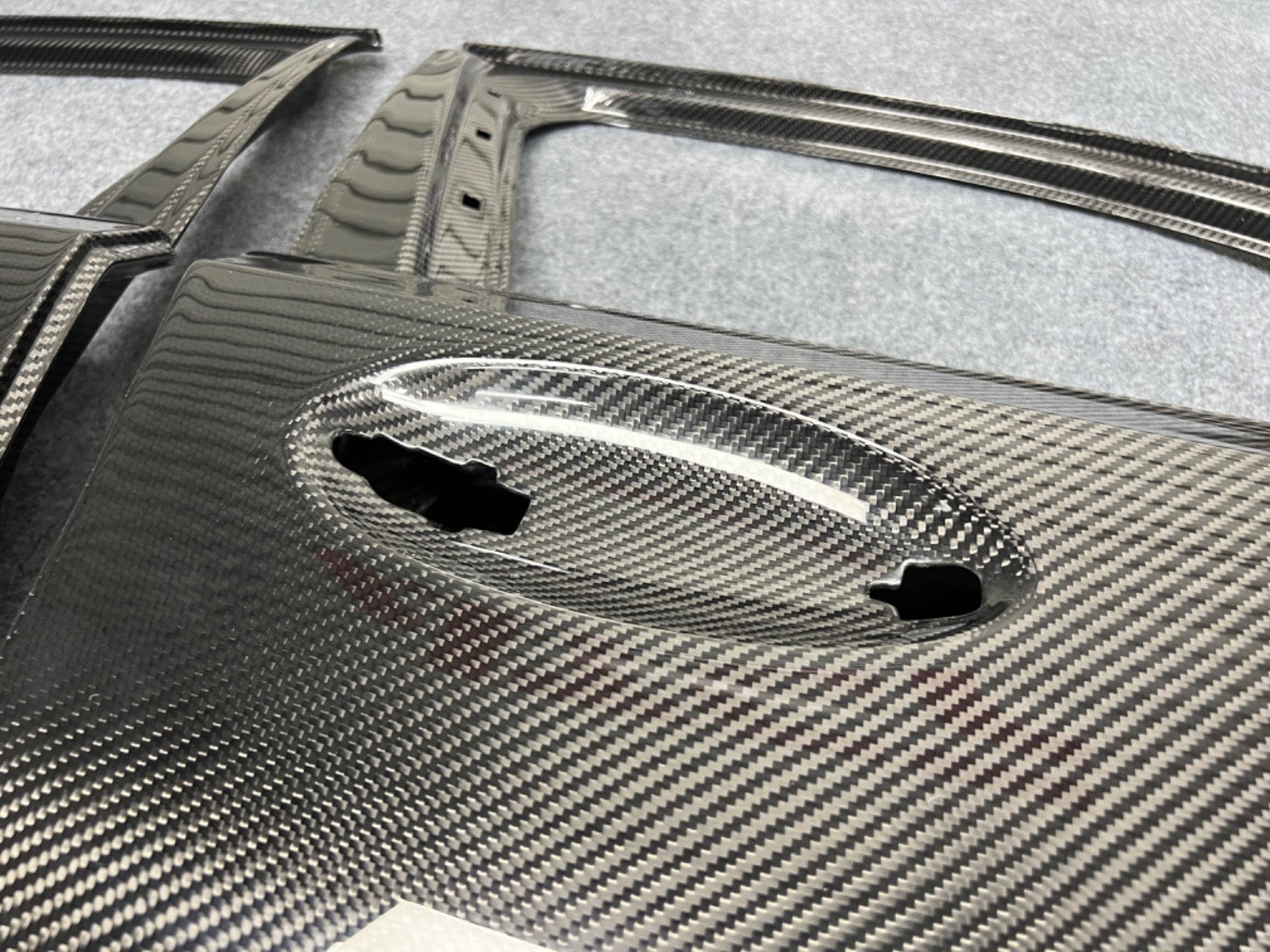 Dry Carbon Fiber Doors - G80 M3