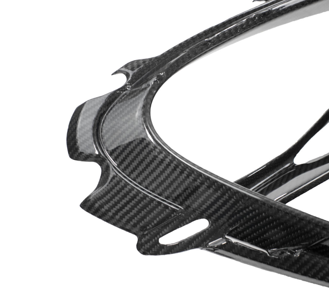 Dry Carbon Fiber Front Headlight Inserts - McLaren 720s