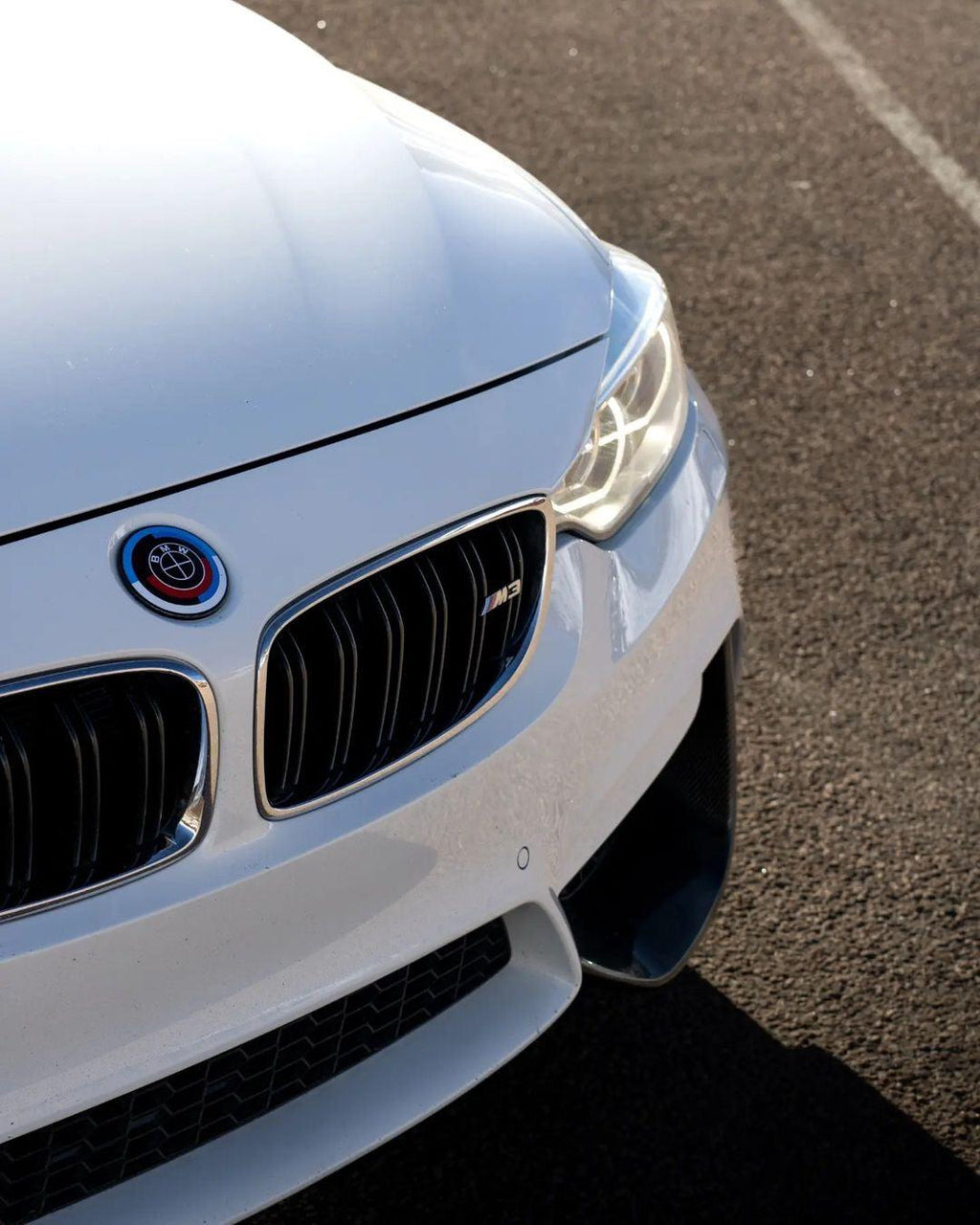 BMW 50th Anniversary Carbon Fiber Emblem Roundel