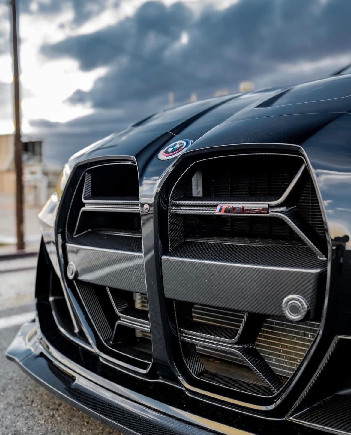 Dry Carbon Fiber CSL Style Front Grill - G80 M3 | G82/G83 M4