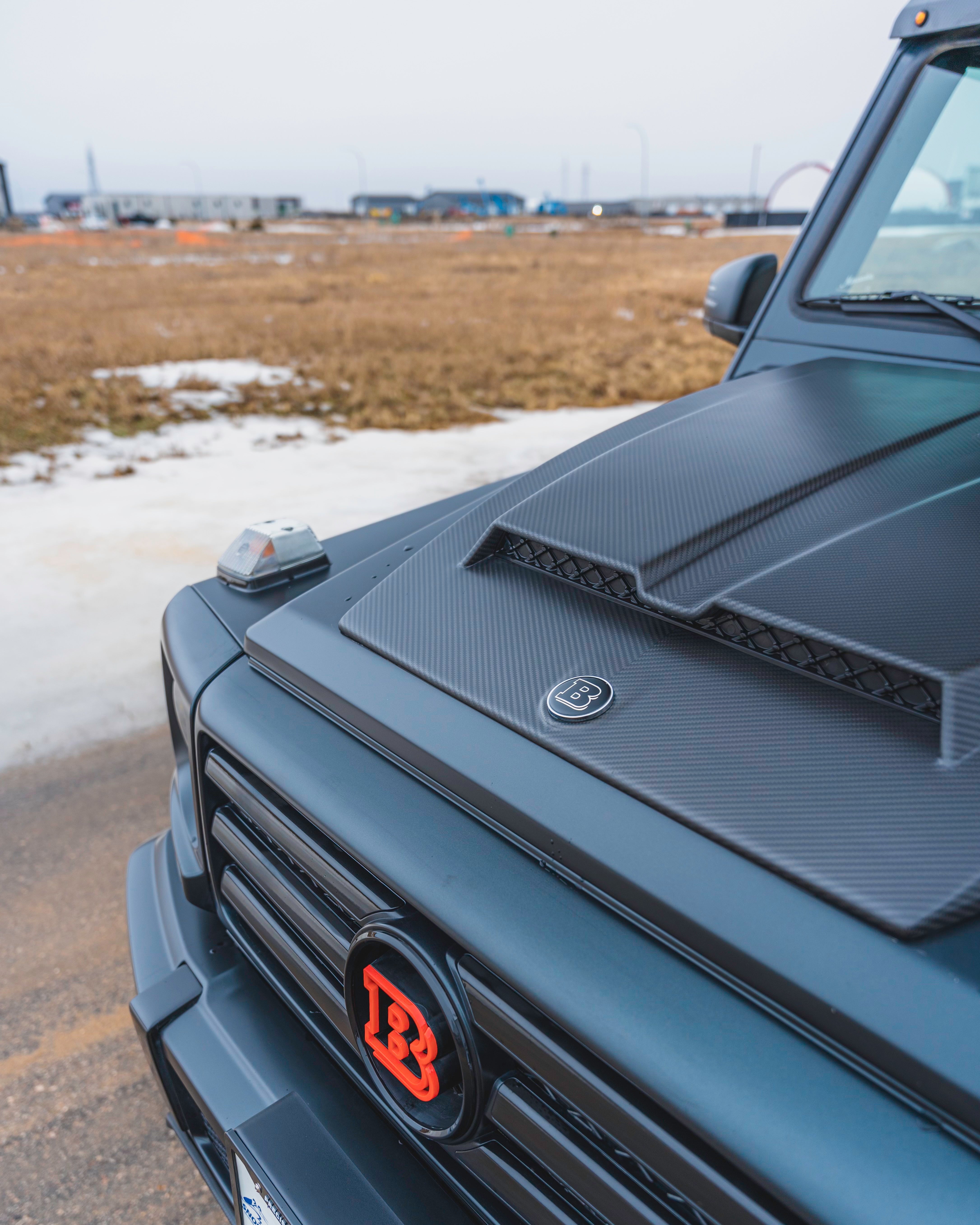 Dry Carbon Brabus Style Hood - Mercedes W463 G Wagon