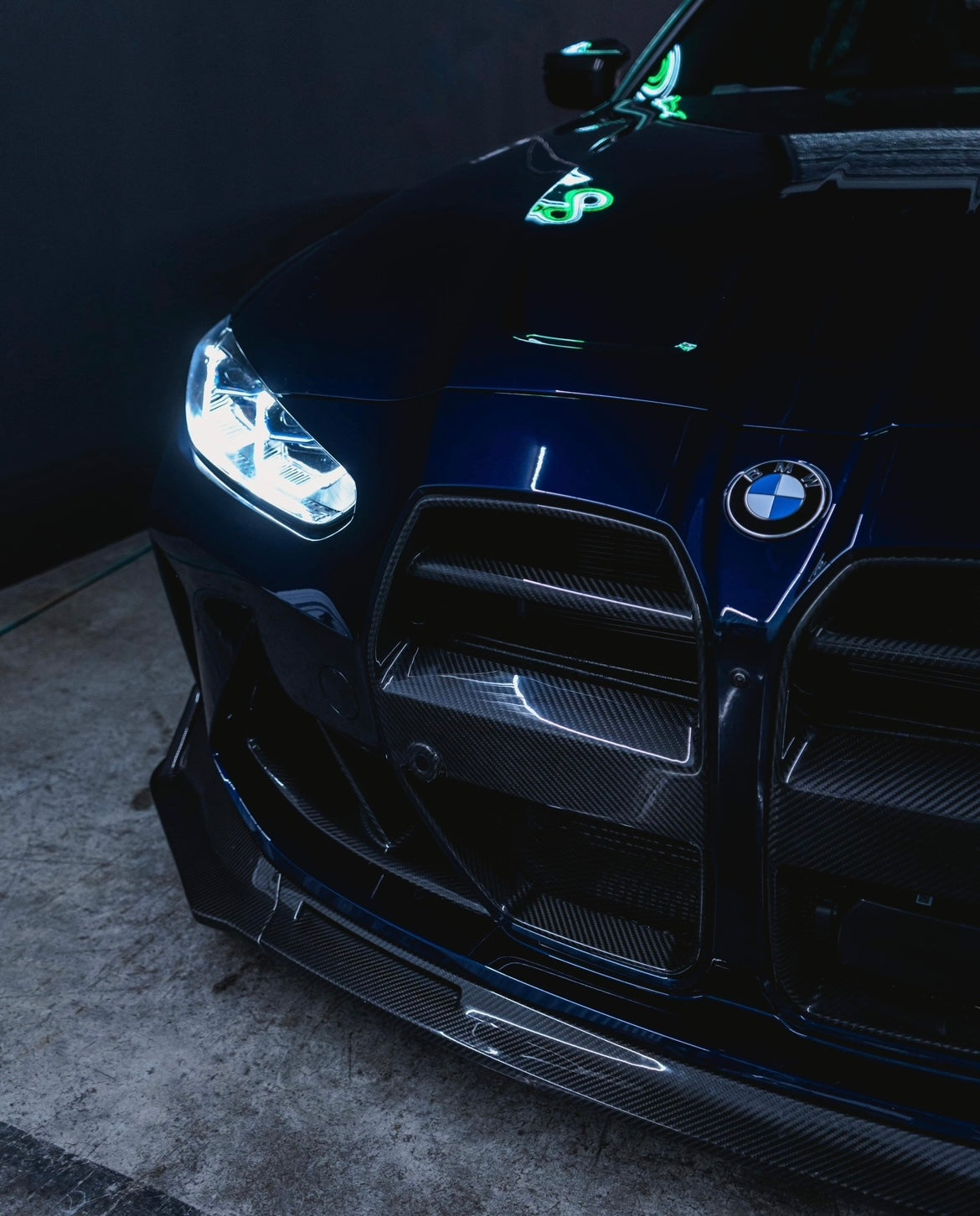 Dry Carbon Fiber V-Style Front Lip - G80 M3 | G82/G83 M4