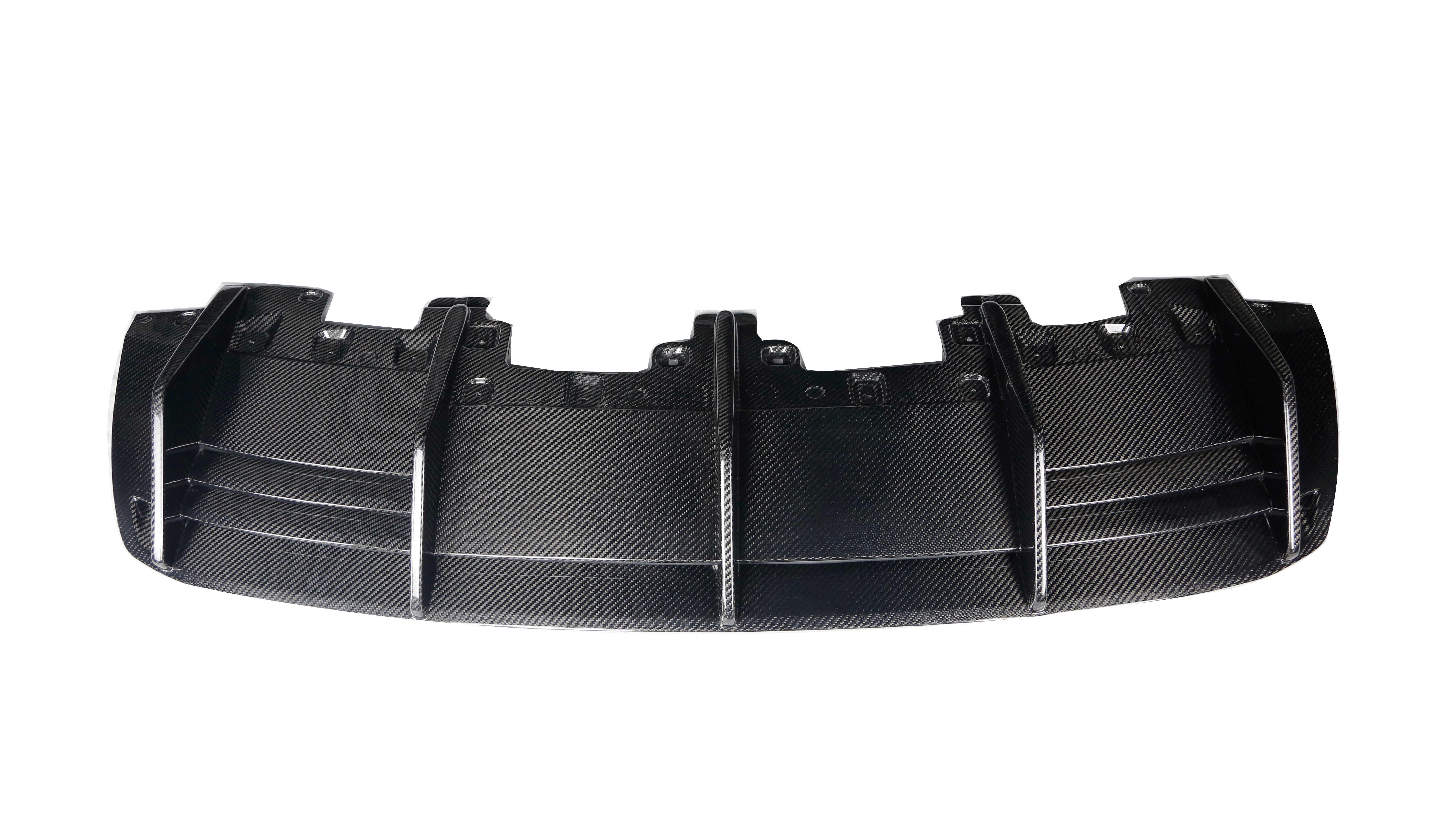 Dry Carbon Fiber Rear Diffuser - Lamborghini EVO AWD