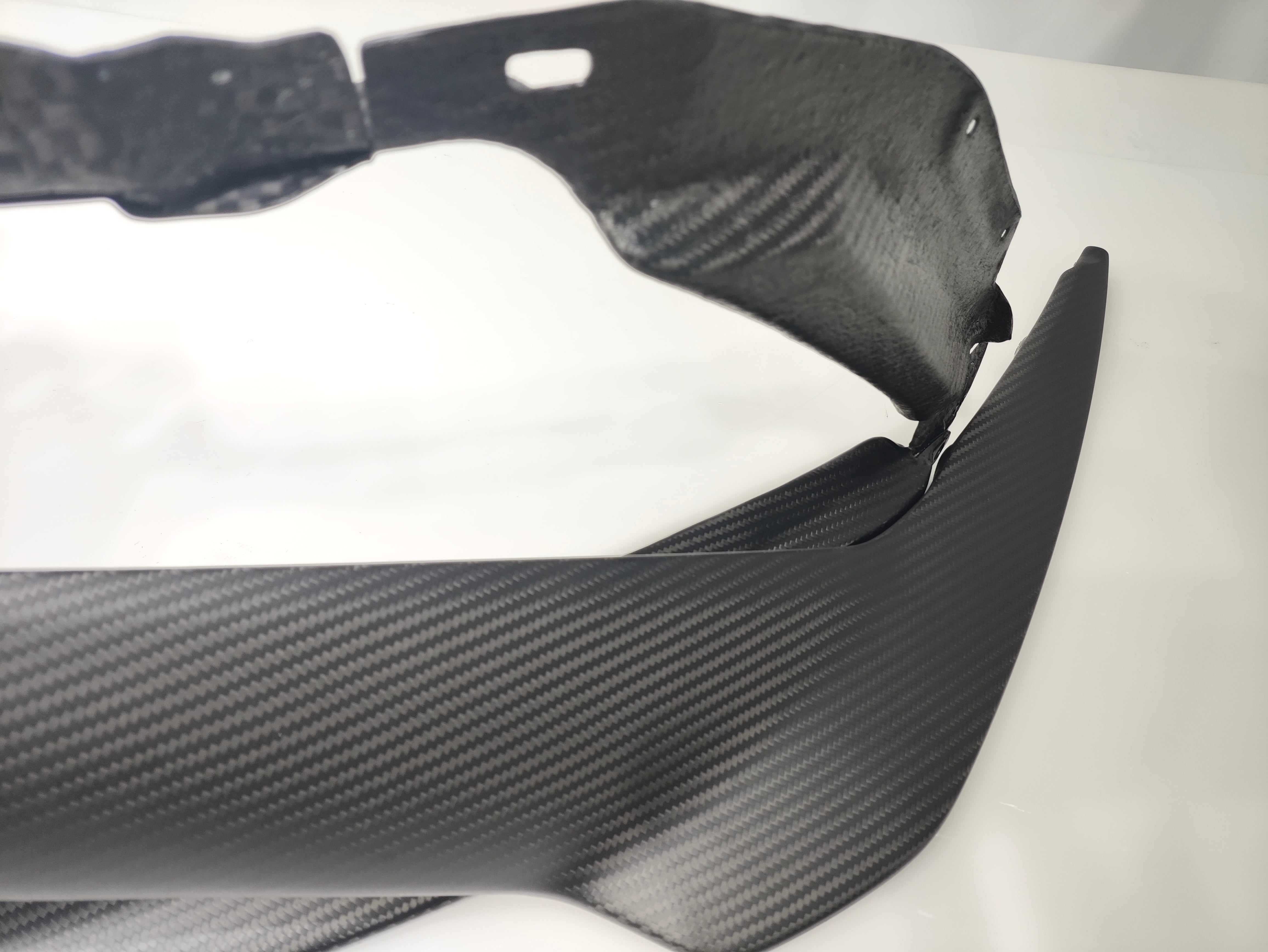 Dry Carbon Fiber Front Diffuser - Lamborghini STO