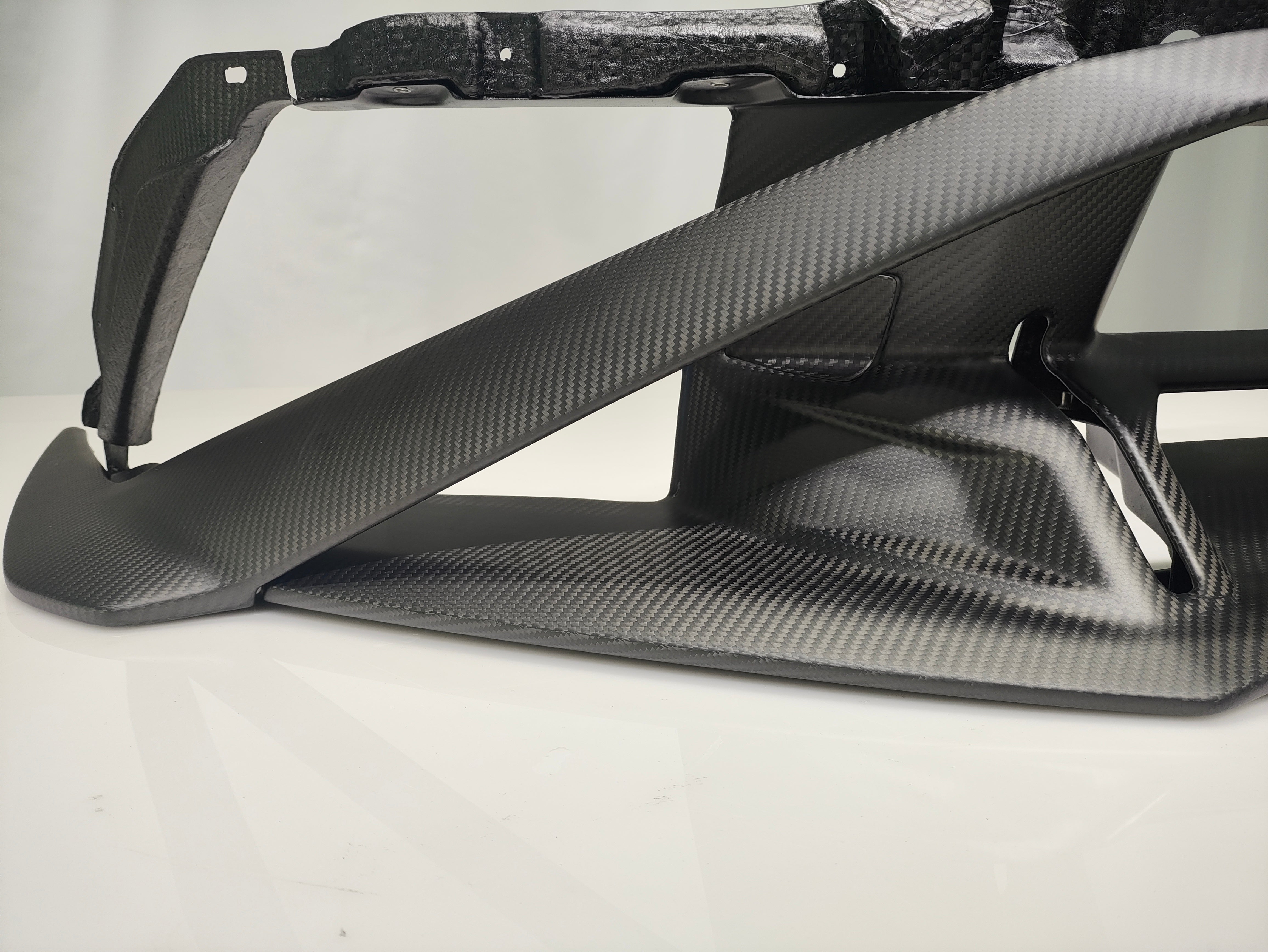 Dry Carbon Fiber Front Diffuser - Lamborghini STO