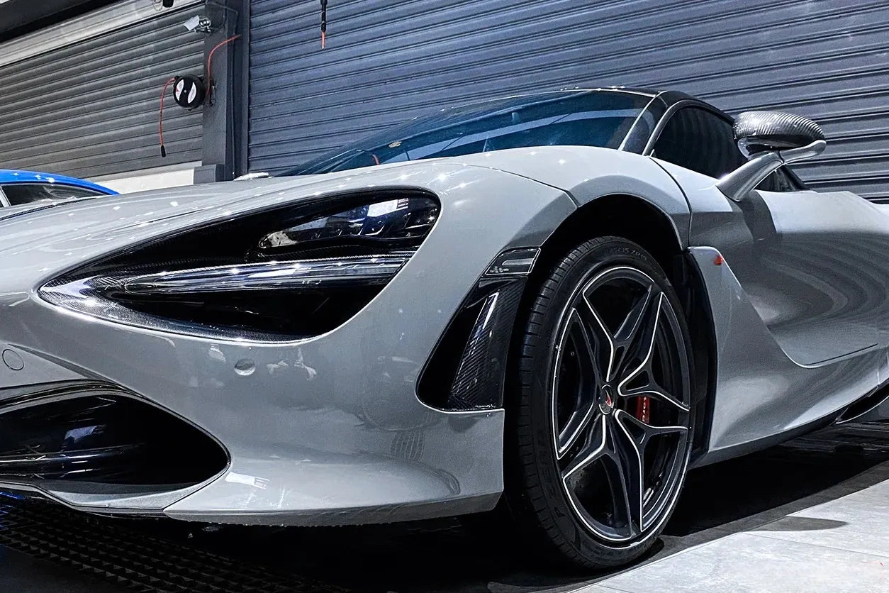 Dry Carbon Fiber OEM Style Front Intake Vents - McLaren 720s