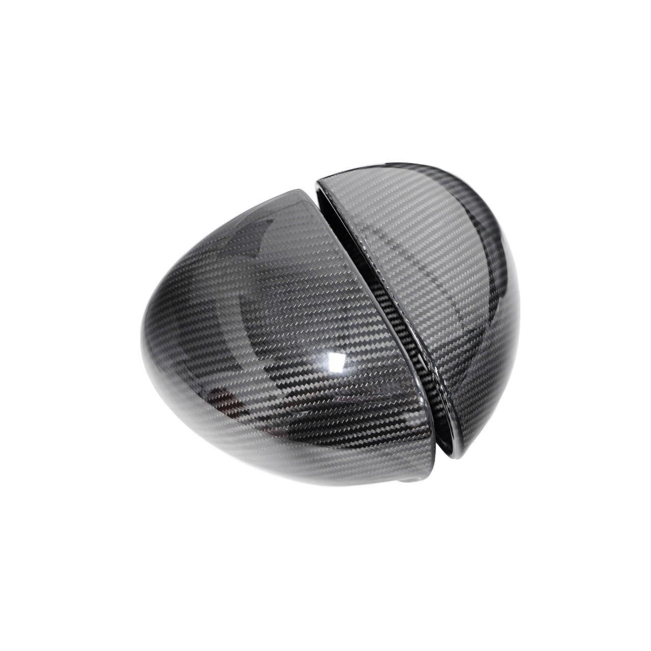 Dry Carbon Fiber Mirror Cap Replacements - McLaren 720s